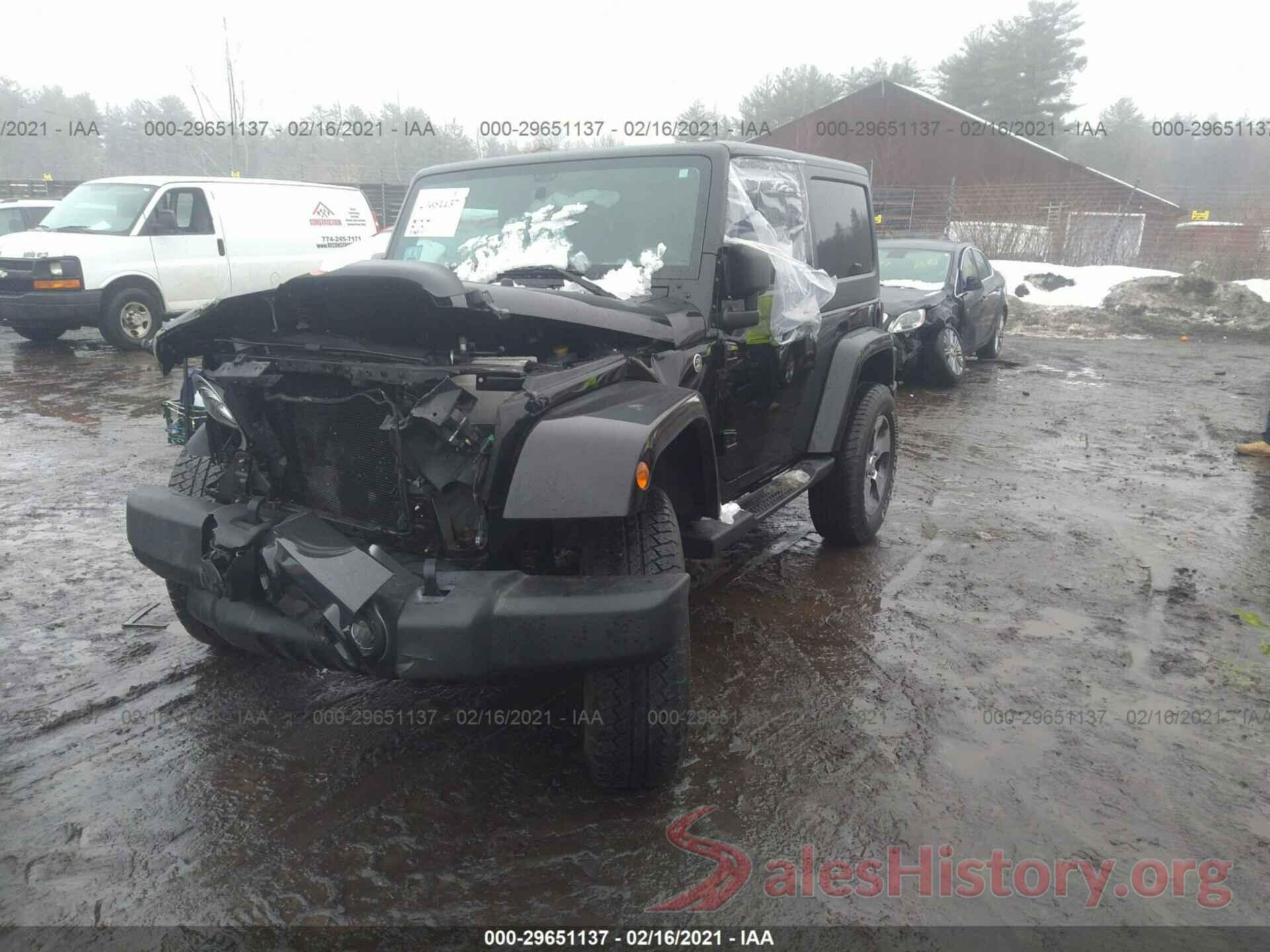 1C4AJWBG6HL541921 2017 JEEP WRANGLER