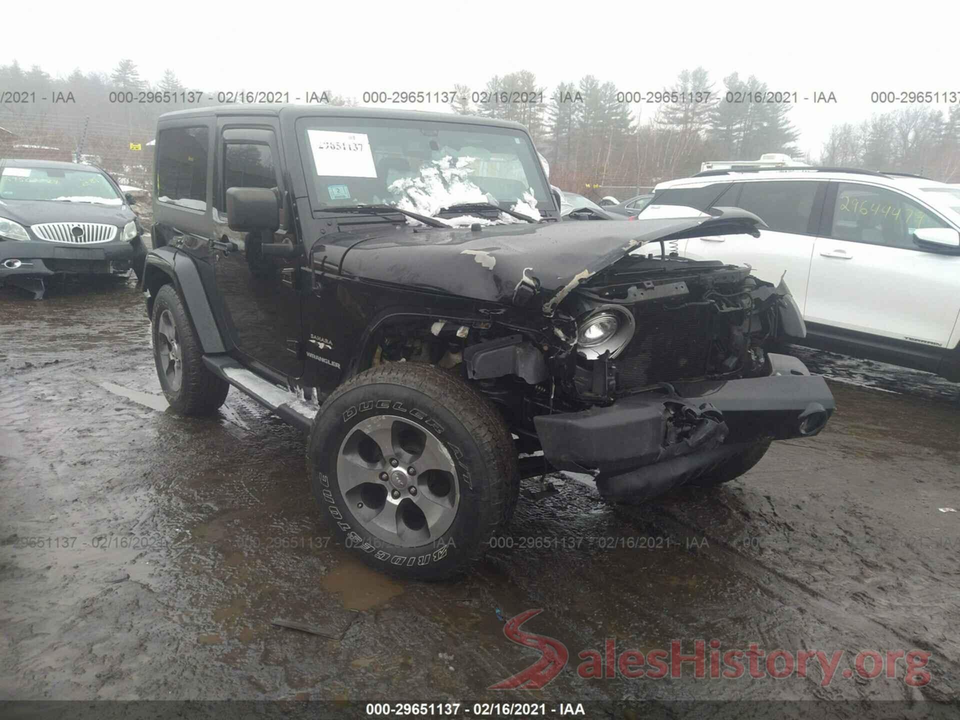 1C4AJWBG6HL541921 2017 JEEP WRANGLER