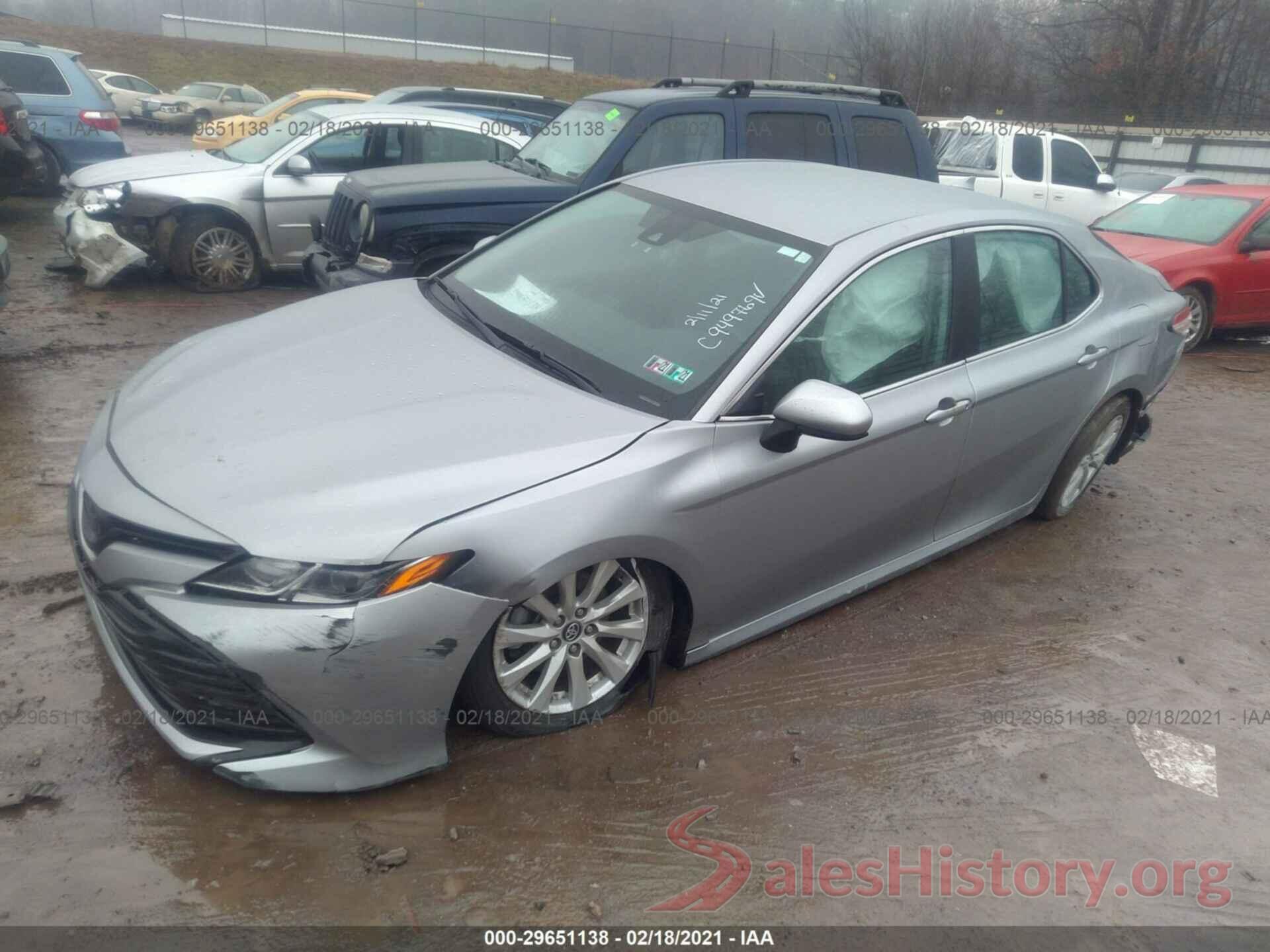 4T1B11HK1KU755036 2019 TOYOTA CAMRY