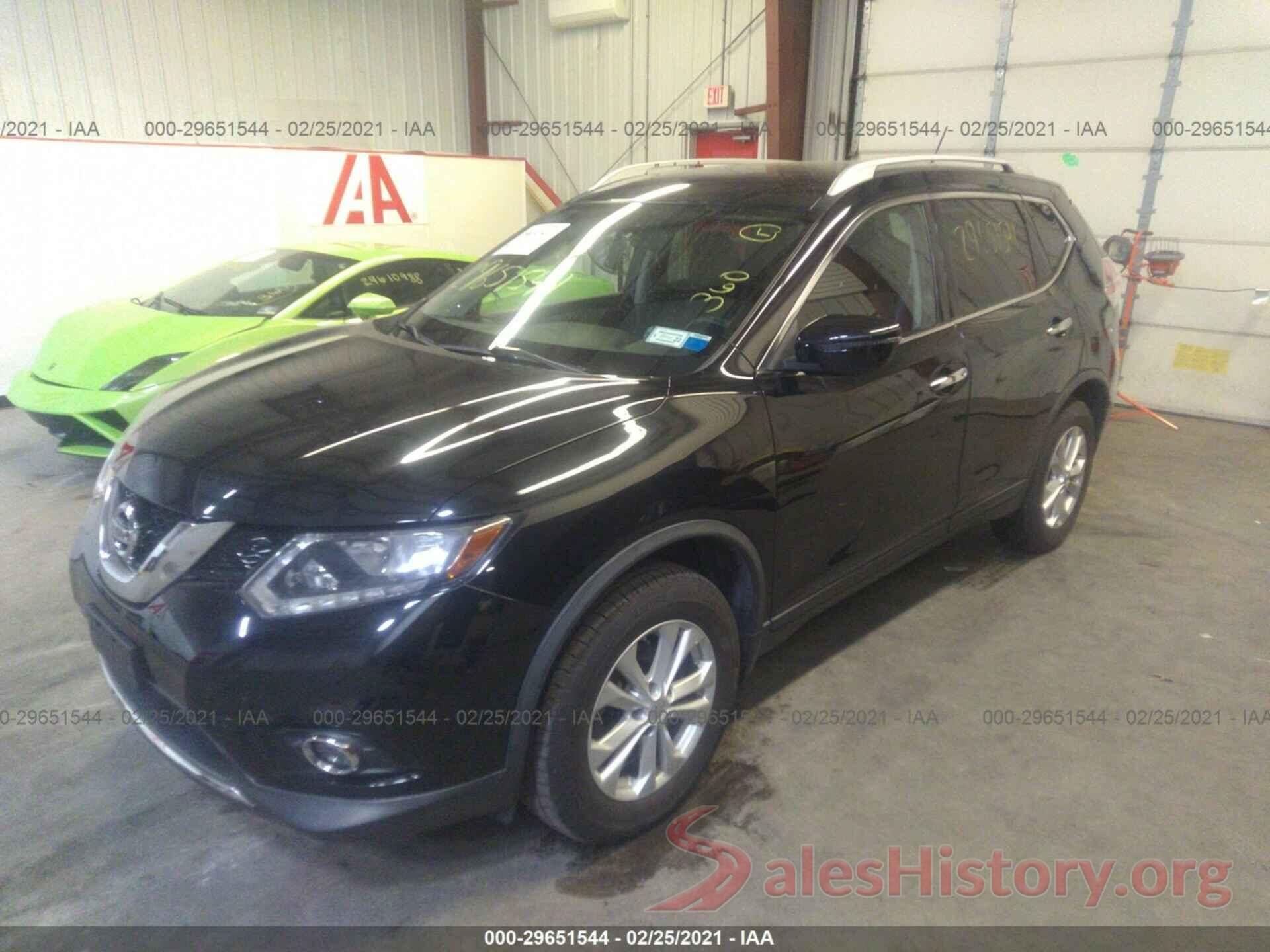 KNMAT2MV5GP623502 2016 NISSAN ROGUE