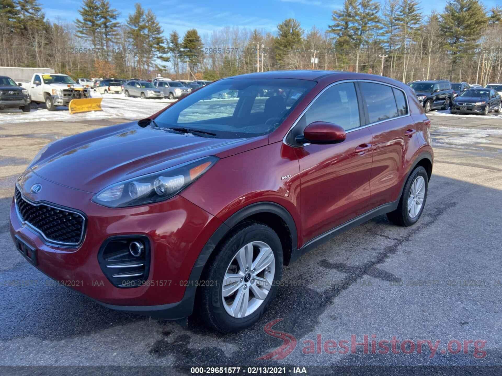 KNDPMCAC9H7039377 2017 KIA SPORTAGE