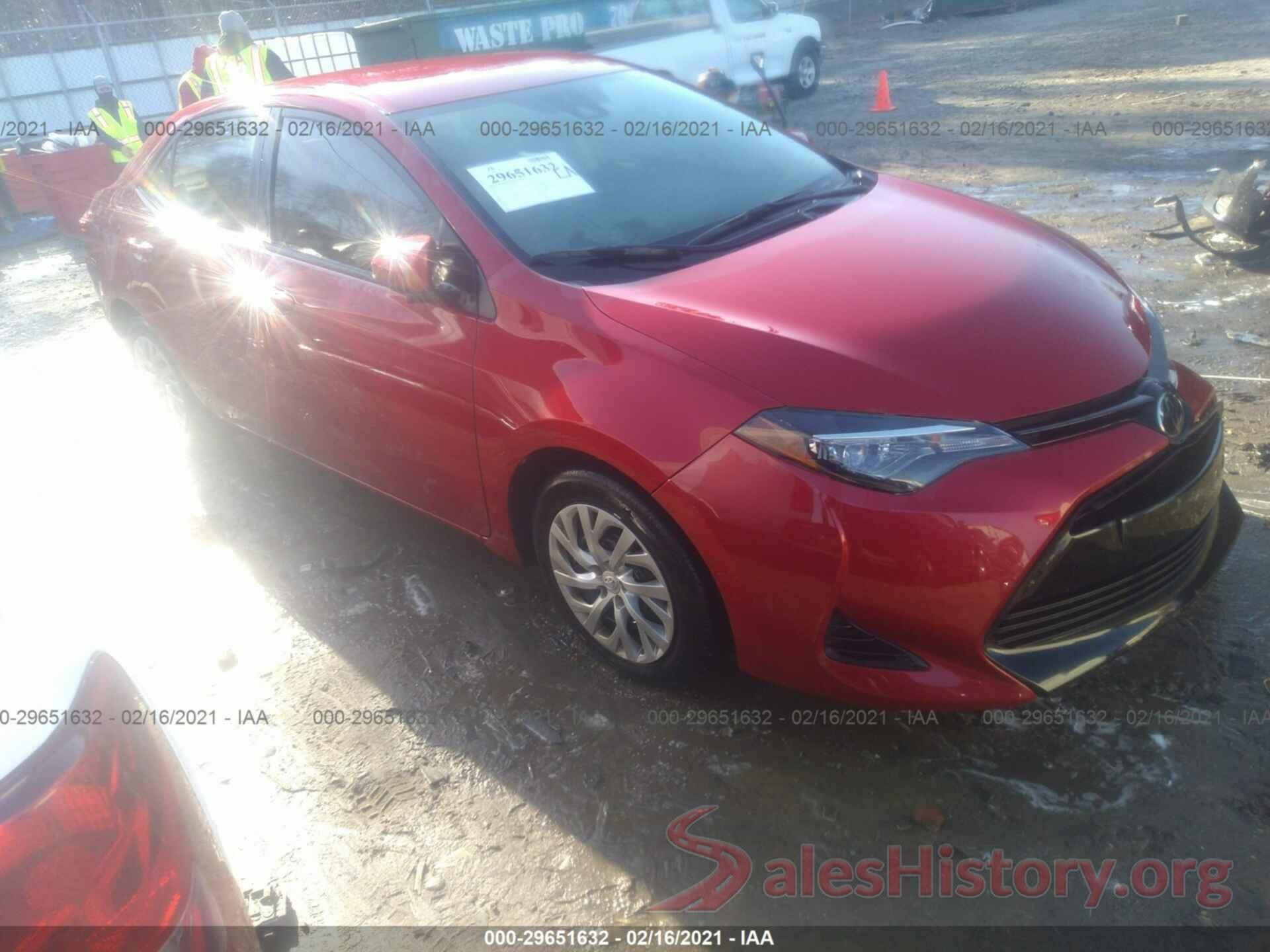 2T1BURHE6JC993299 2018 TOYOTA COROLLA