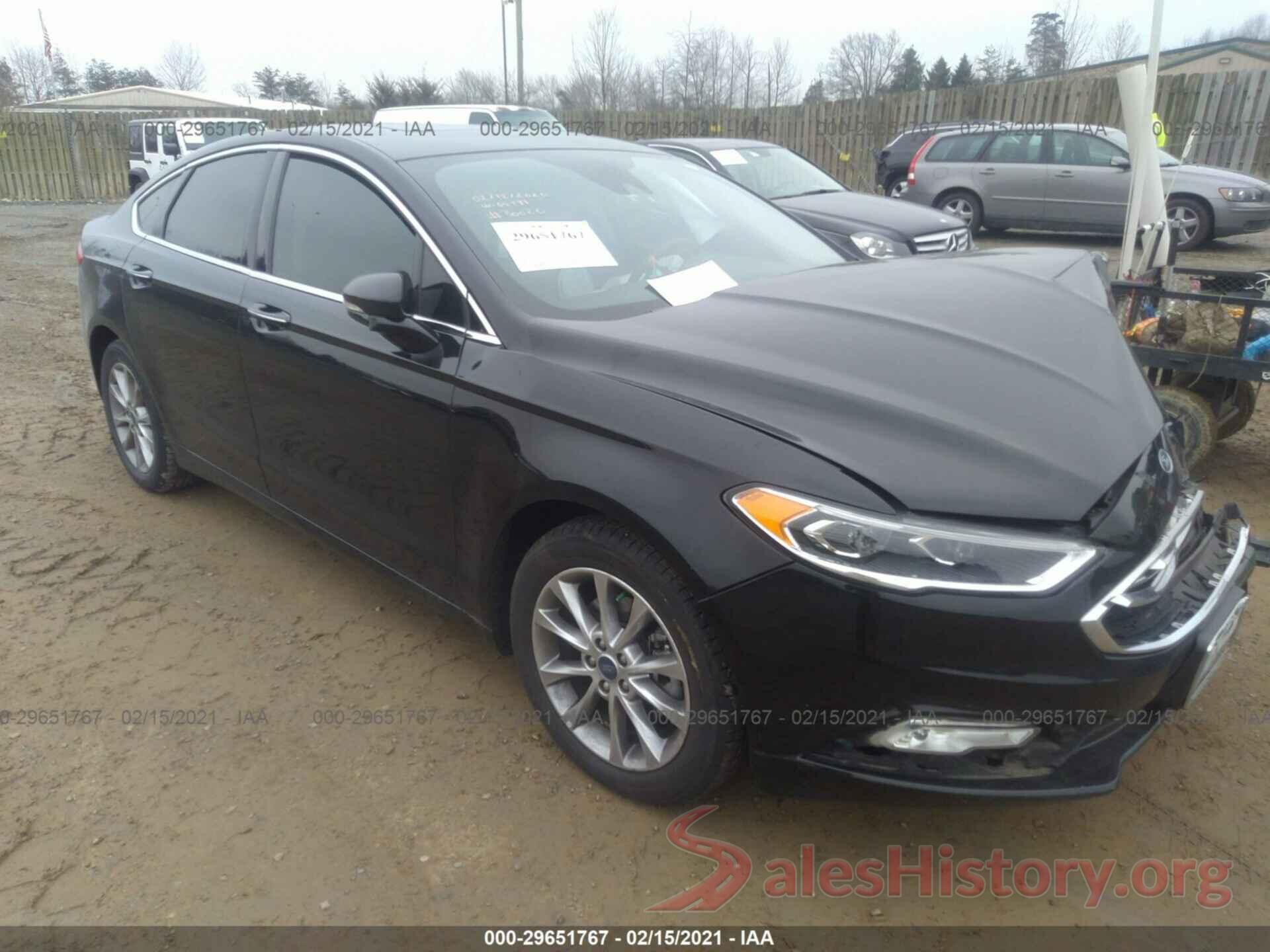 3FA6P0HD4HR290483 2017 FORD FUSION