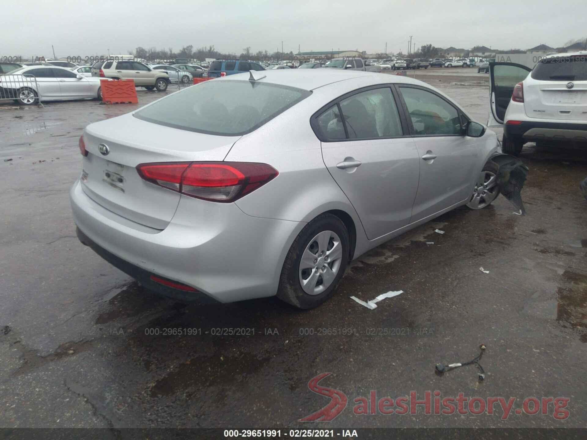 3KPFK4A73HE140893 2017 KIA FORTE