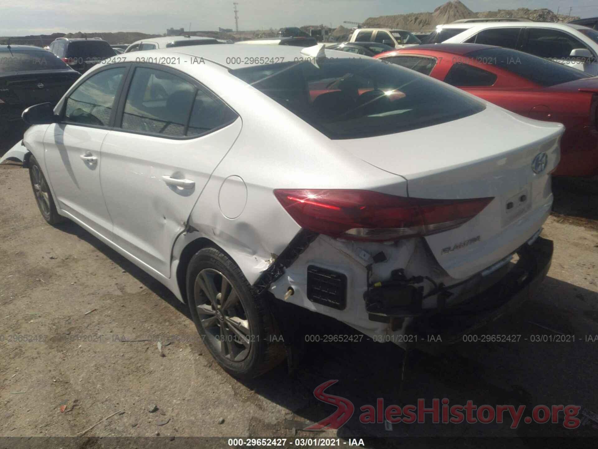 5NPD84LF5JH378031 2018 HYUNDAI ELANTRA