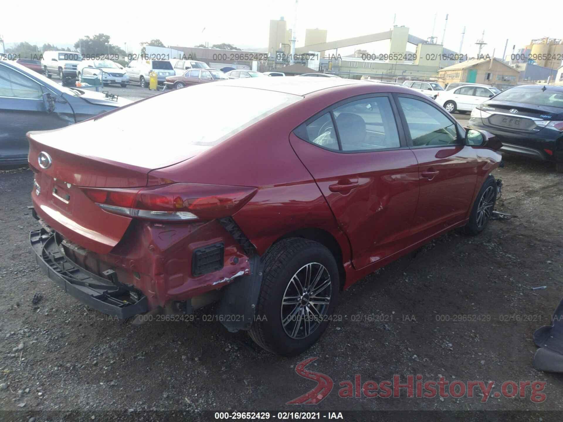 KMHD74LF3JU453328 2018 HYUNDAI ELANTRA