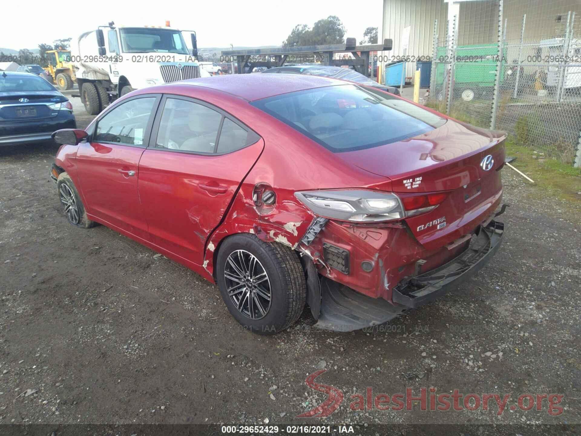 KMHD74LF3JU453328 2018 HYUNDAI ELANTRA