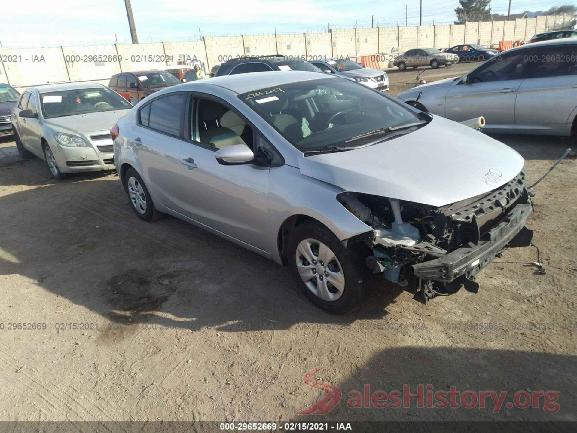 KNAFK4A64G5544185 2016 KIA FORTE