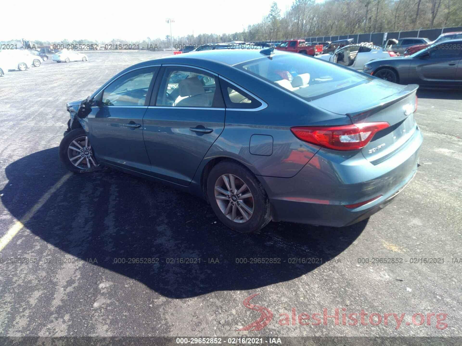 5NPE24AF8HH541595 2017 HYUNDAI SONATA