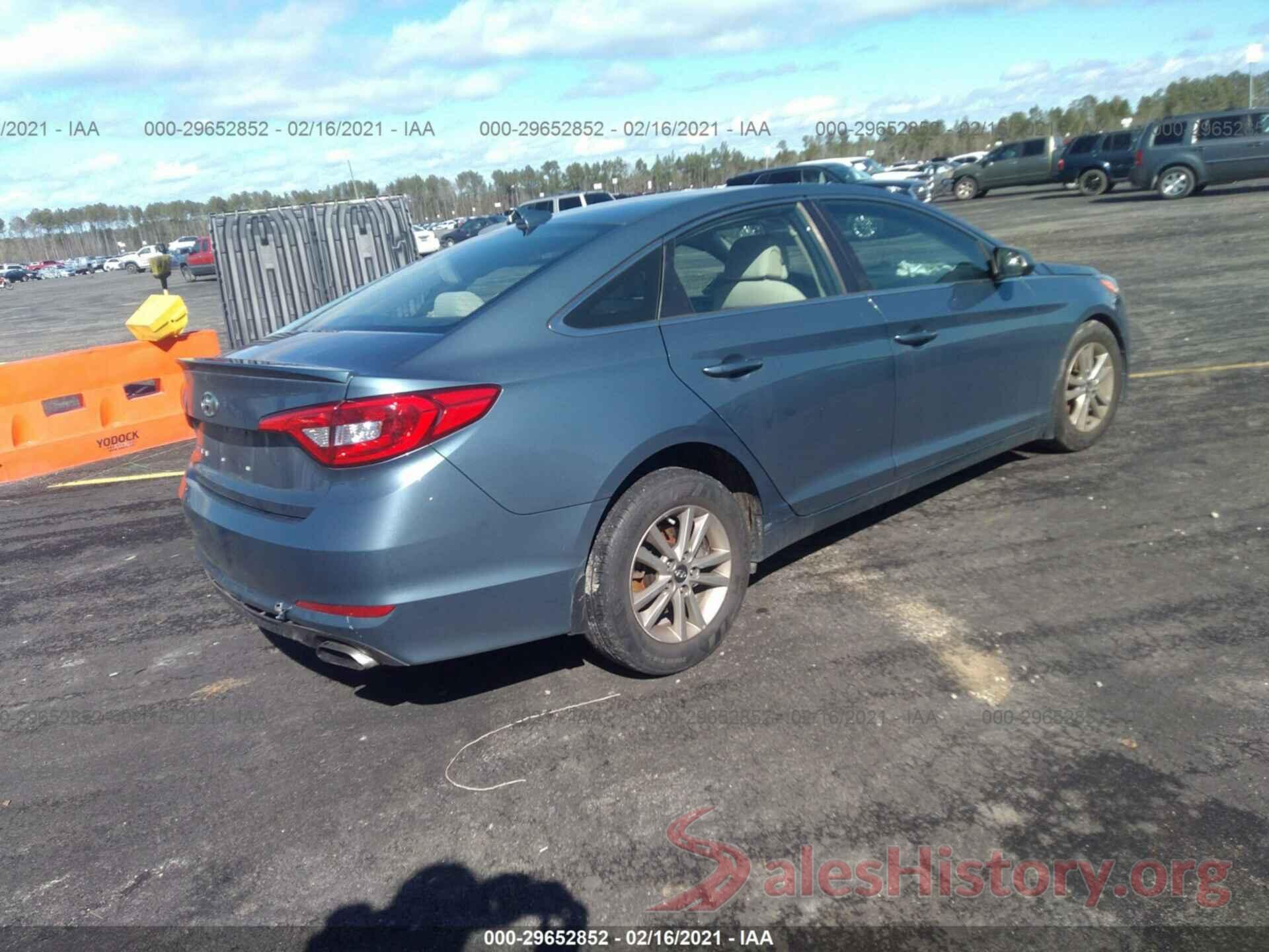 5NPE24AF8HH541595 2017 HYUNDAI SONATA