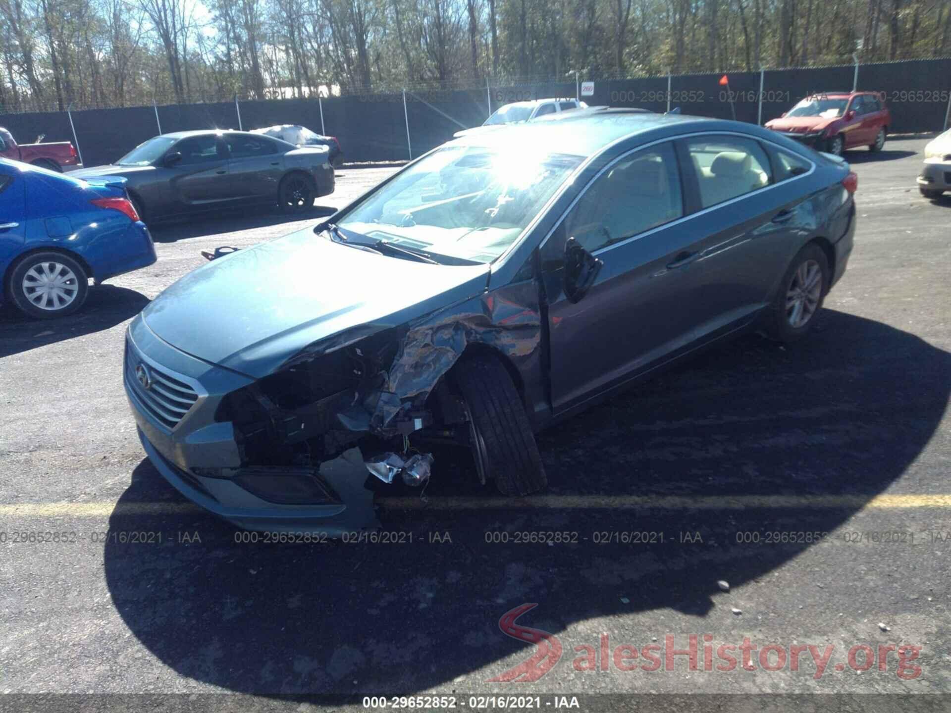 5NPE24AF8HH541595 2017 HYUNDAI SONATA