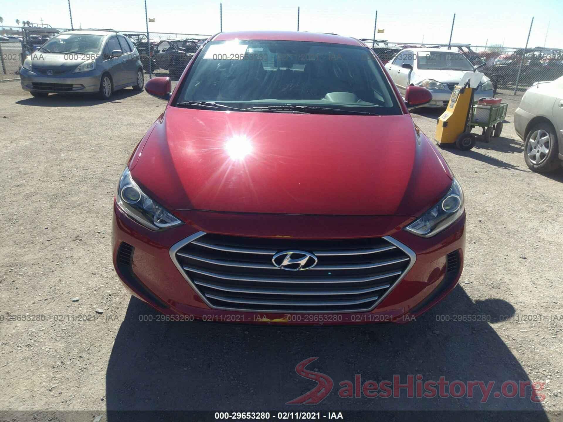 KMHD84LF6HU192218 2017 HYUNDAI ELANTRA