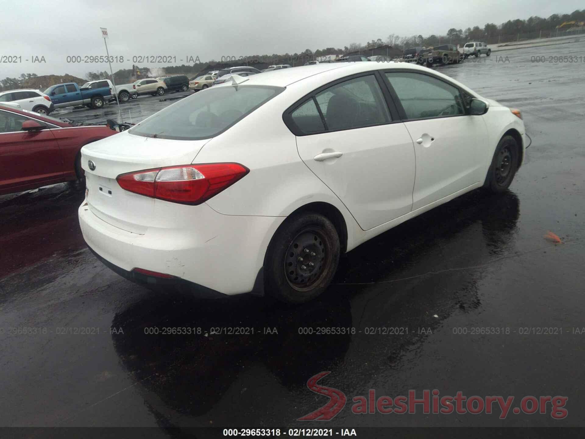 KNAFK4A64G5580006 2016 KIA FORTE