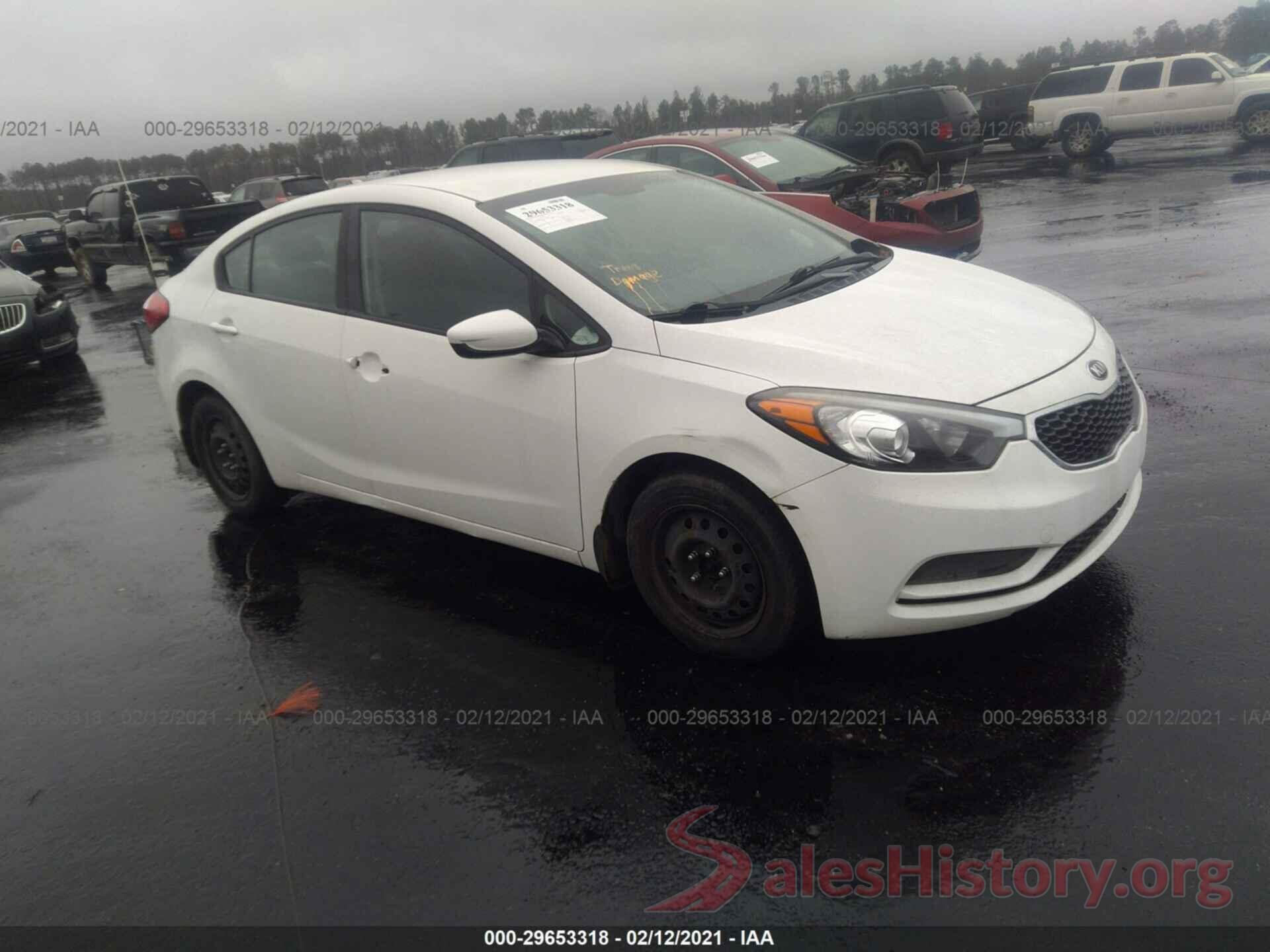 KNAFK4A64G5580006 2016 KIA FORTE