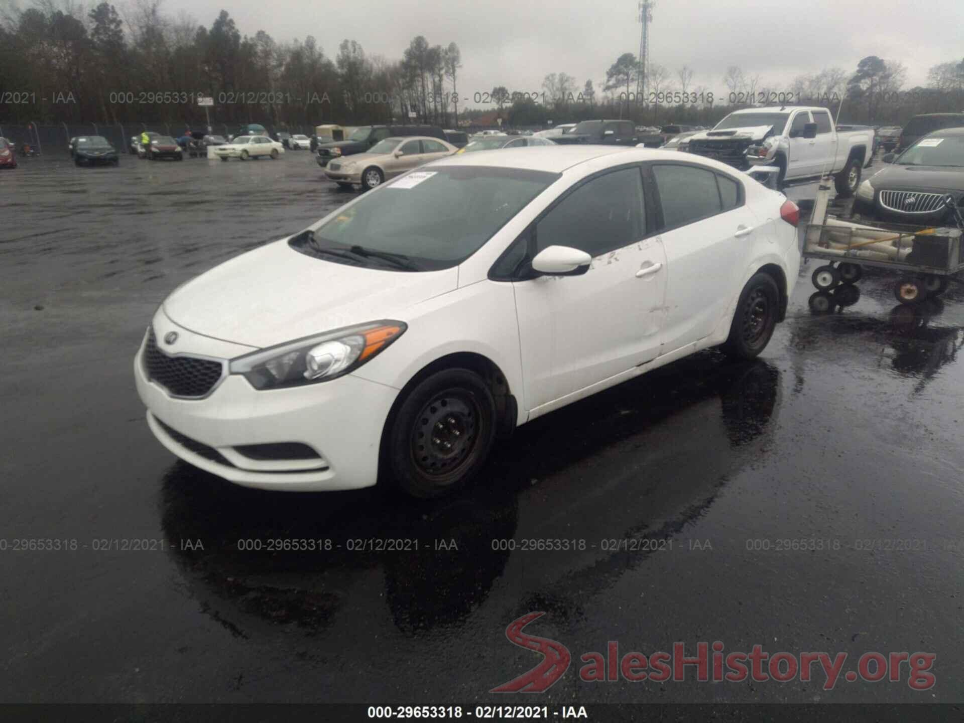 KNAFK4A64G5580006 2016 KIA FORTE