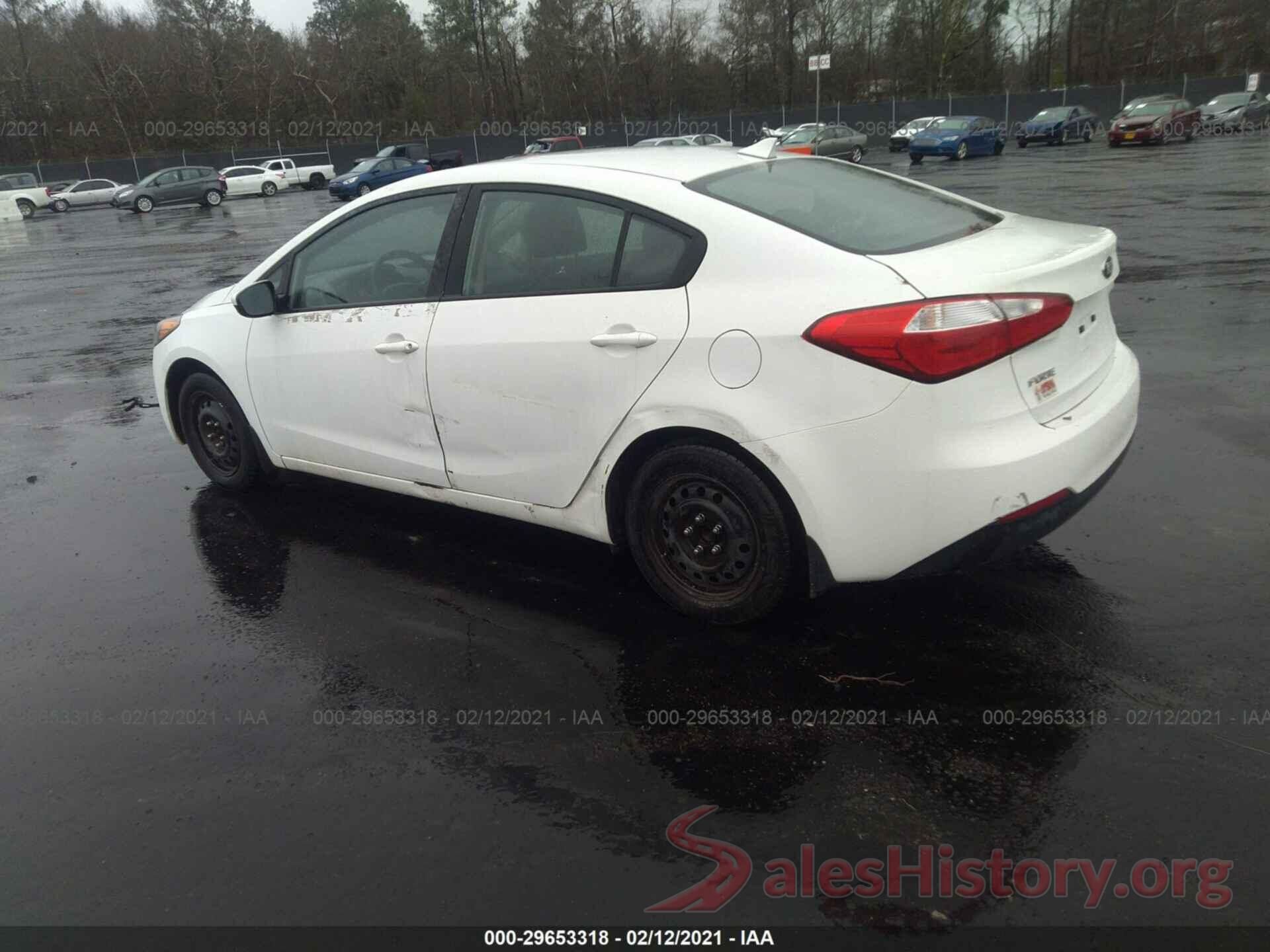 KNAFK4A64G5580006 2016 KIA FORTE