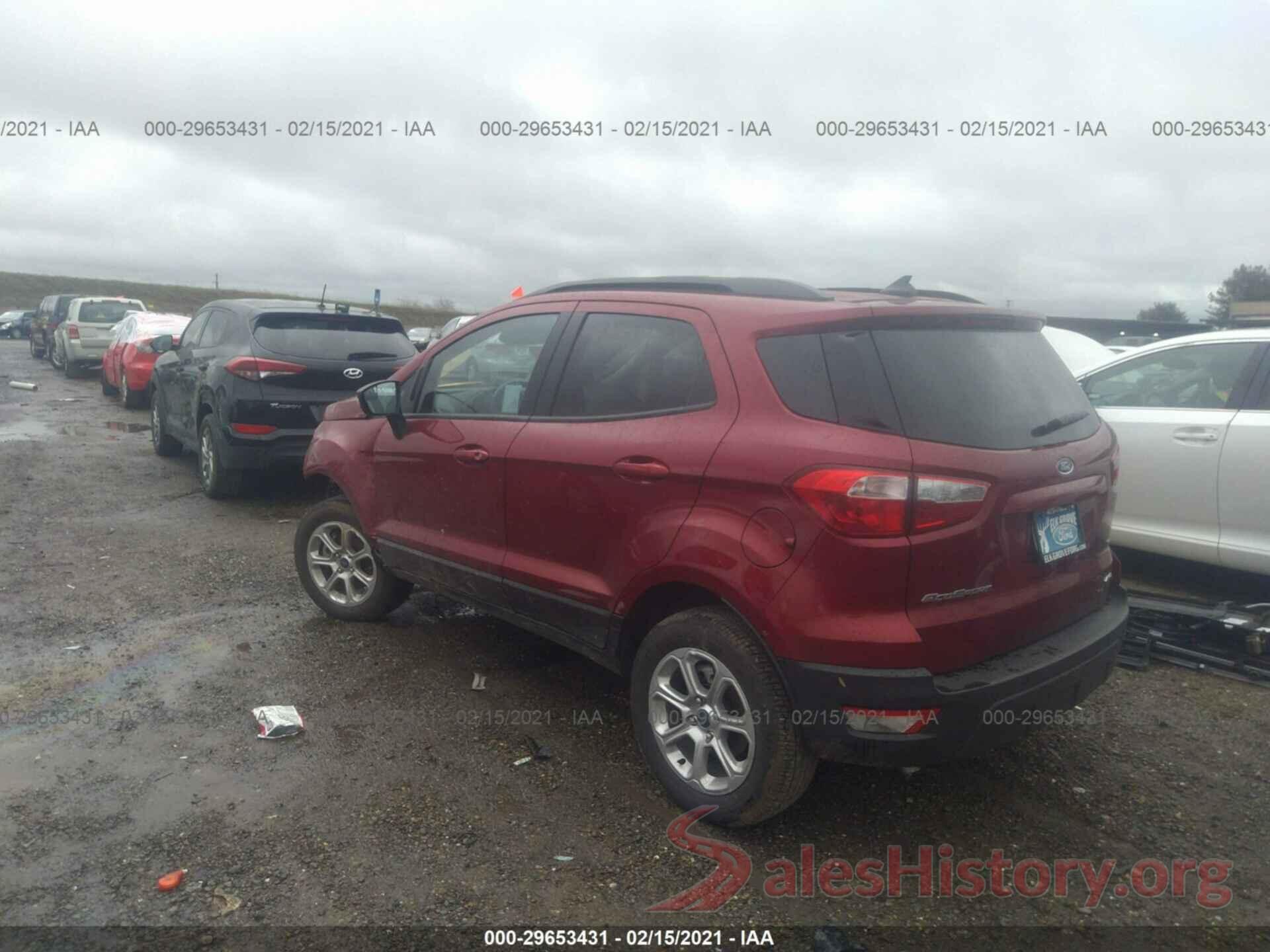 MAJ6S3GL1LC334990 2020 FORD ECOSPORT