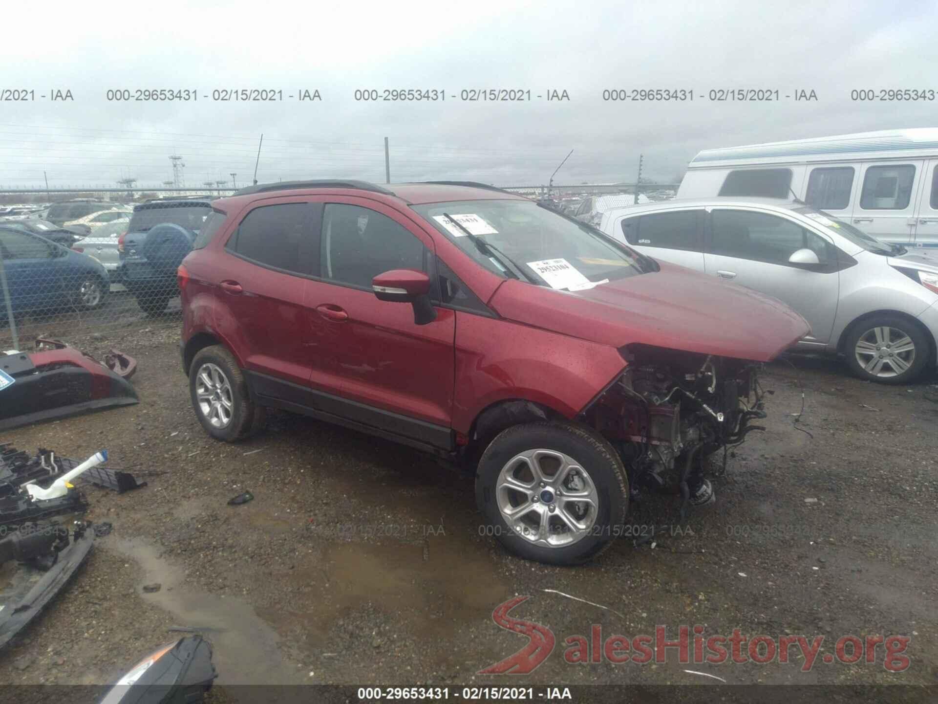 MAJ6S3GL1LC334990 2020 FORD ECOSPORT