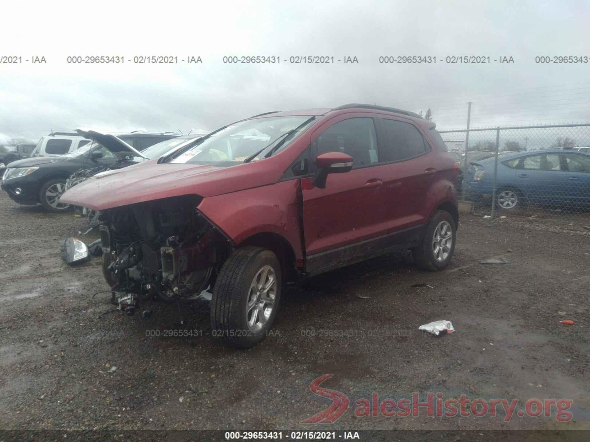 MAJ6S3GL1LC334990 2020 FORD ECOSPORT