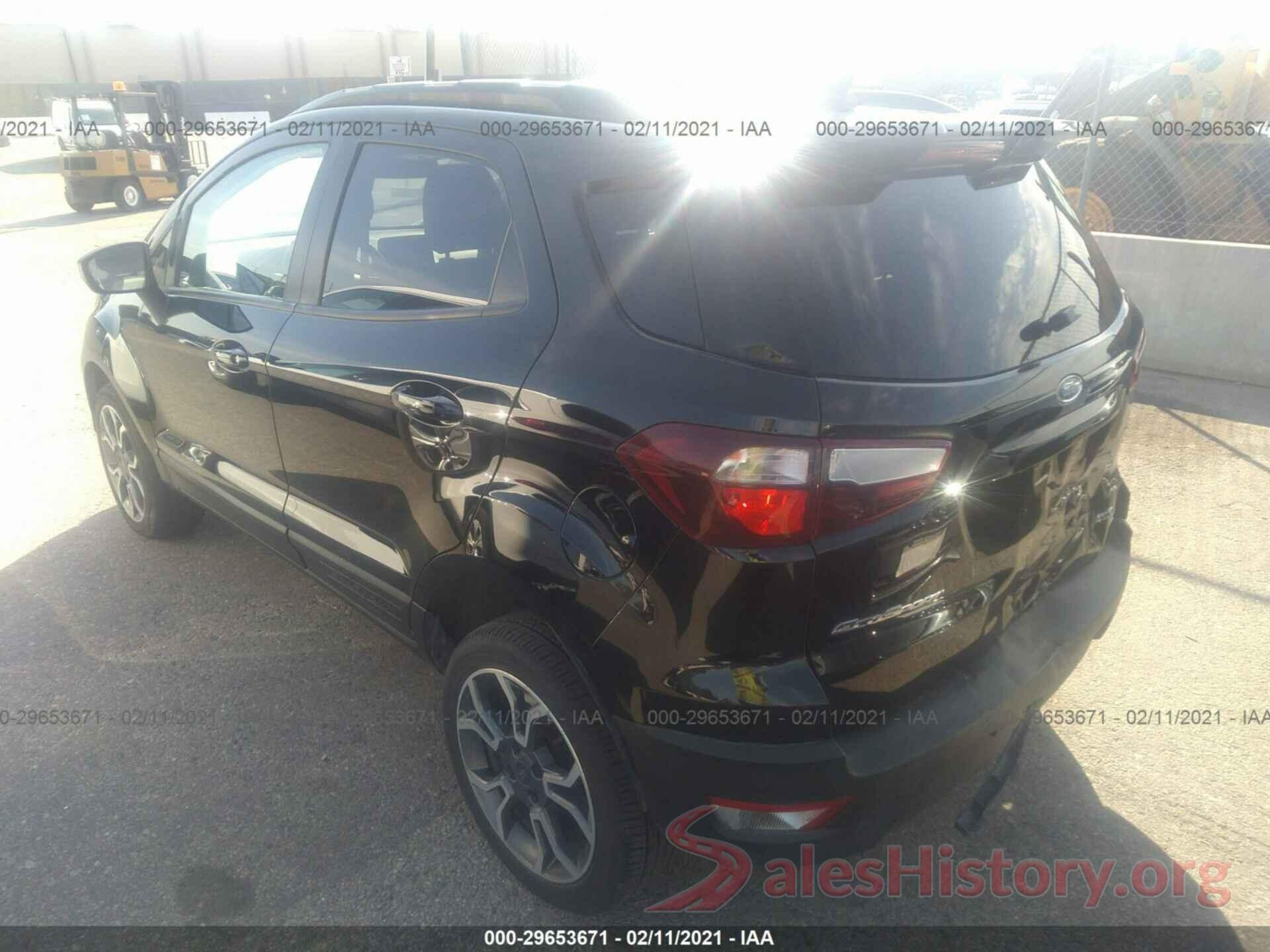 MAJ6S3JL4LC361481 2020 FORD ECOSPORT