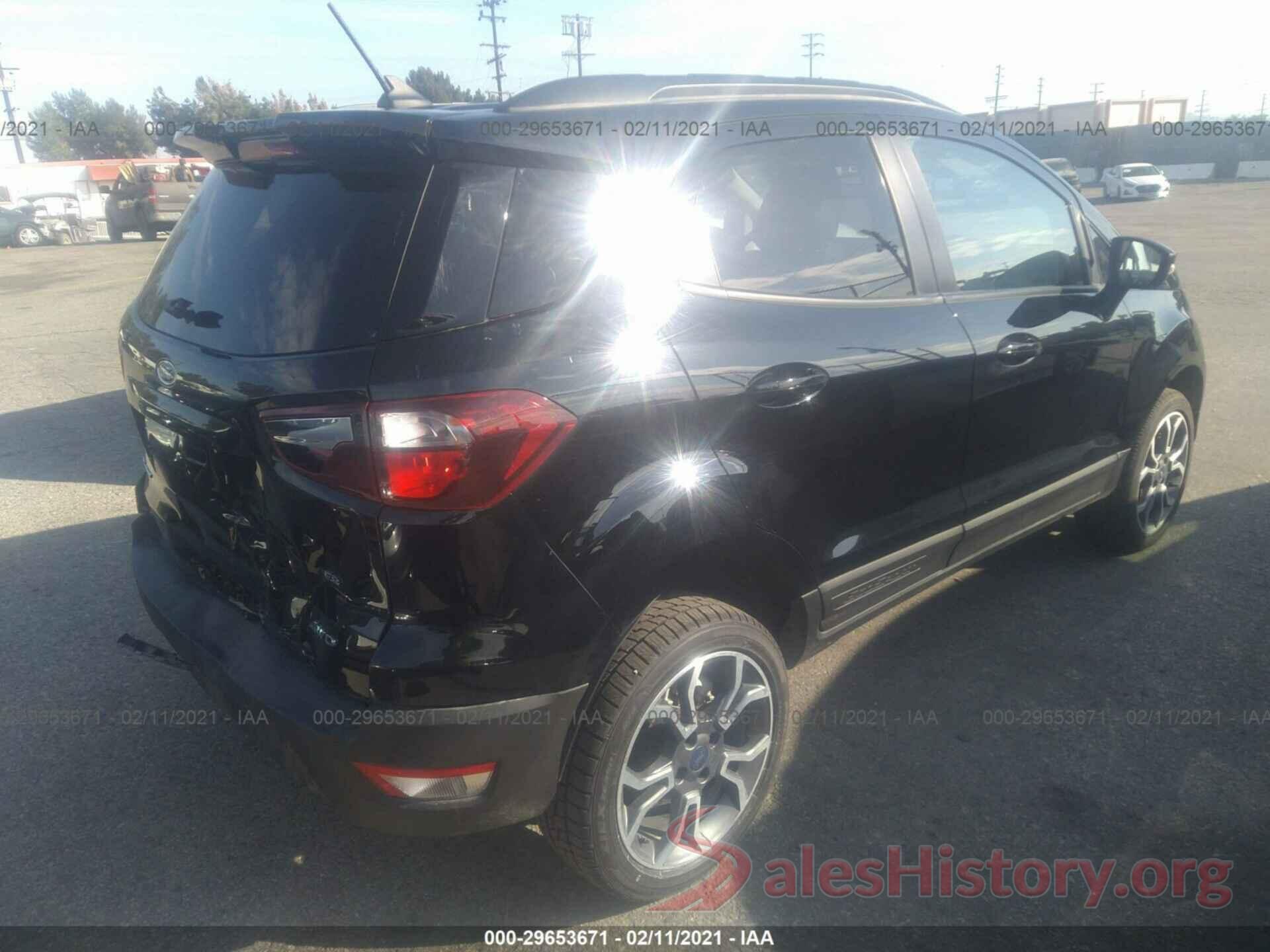 MAJ6S3JL4LC361481 2020 FORD ECOSPORT