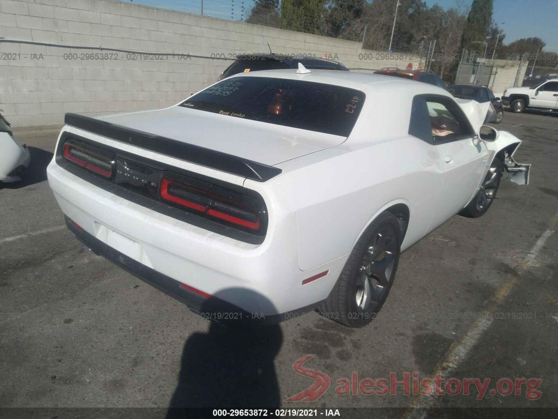 2C3CDZAG2GH329648 2016 DODGE CHALLENGER