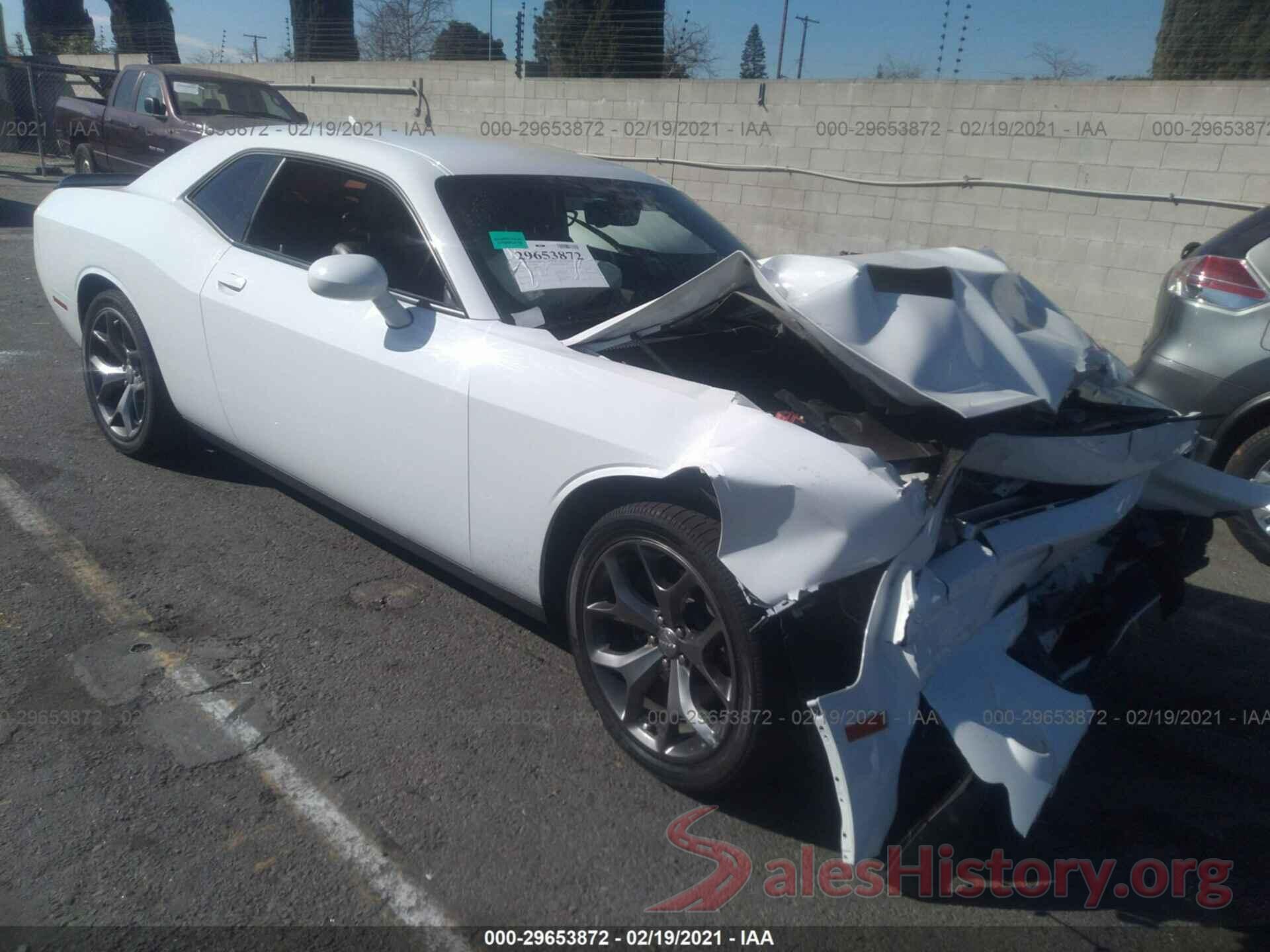 2C3CDZAG2GH329648 2016 DODGE CHALLENGER