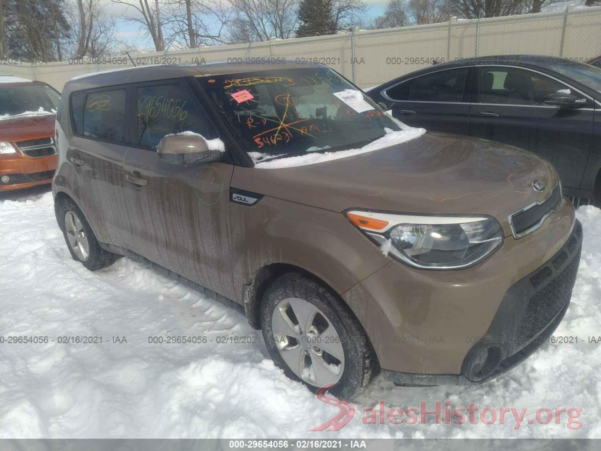 KNDJN2A20G7244007 2016 KIA SOUL