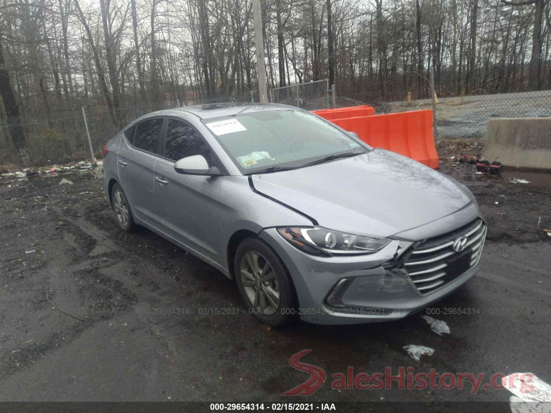 5NPD84LF8HH211978 2017 HYUNDAI ELANTRA