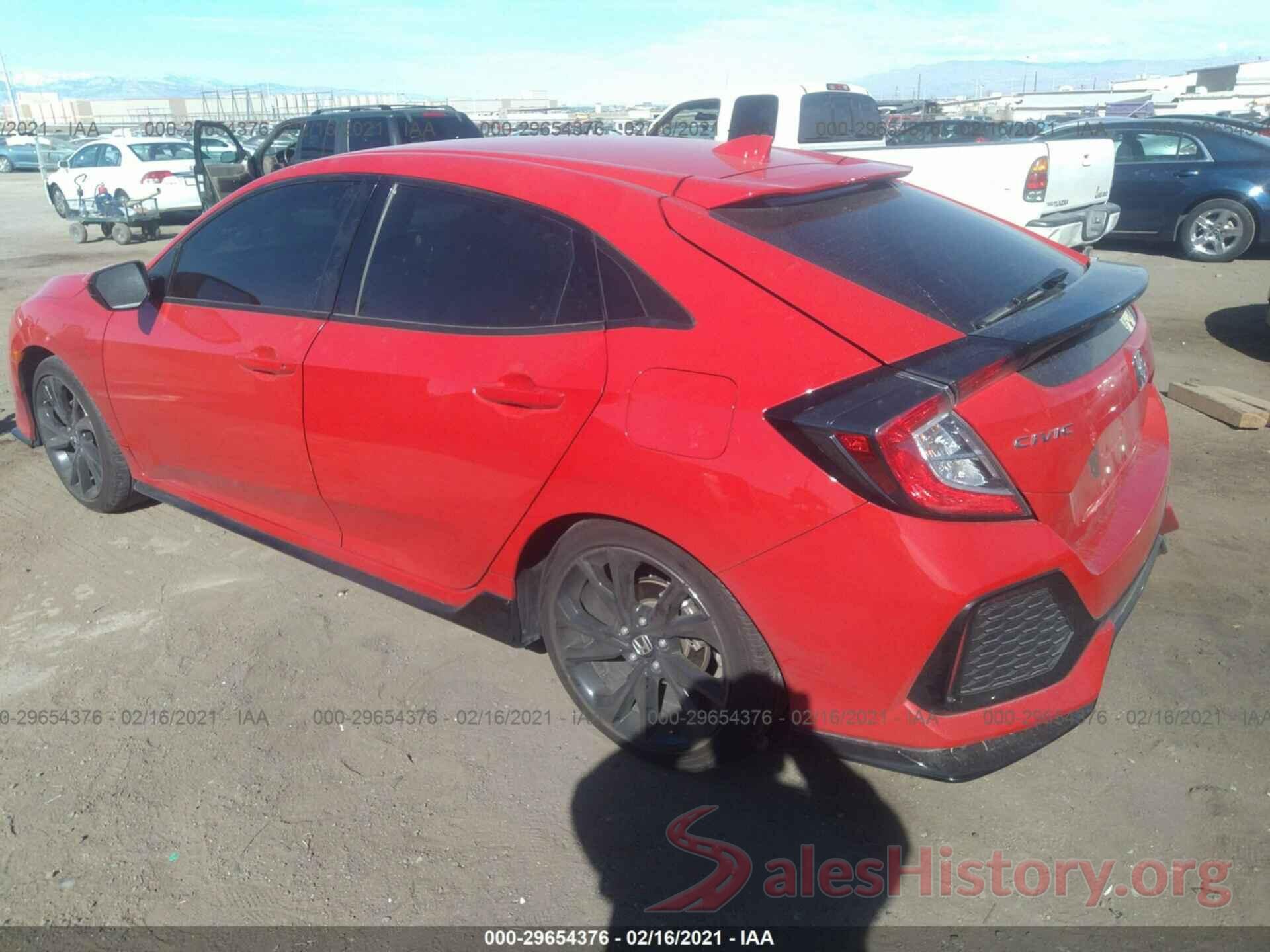 SHHFK7H43JU426173 2018 HONDA CIVIC HATCHBACK