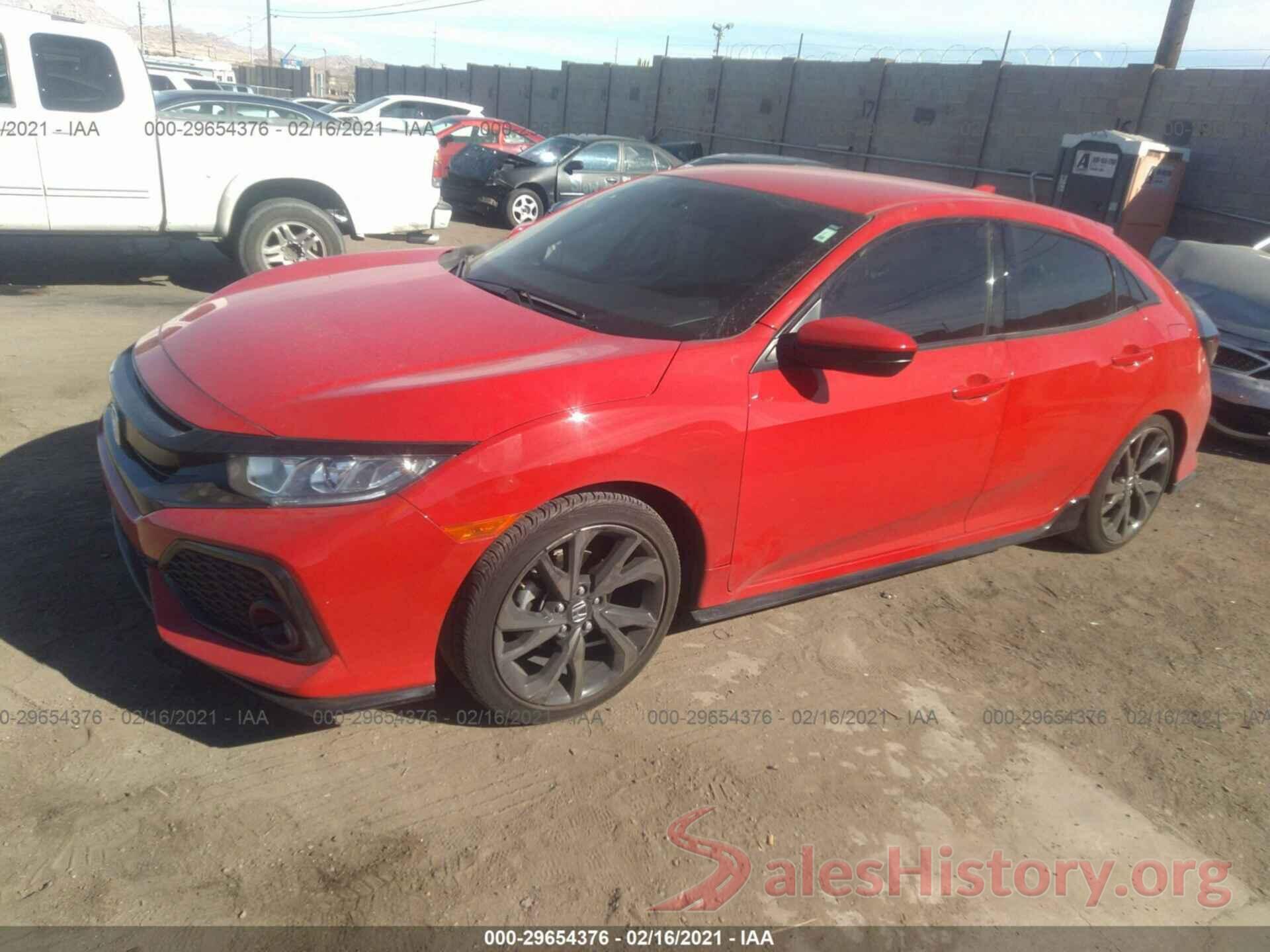 SHHFK7H43JU426173 2018 HONDA CIVIC HATCHBACK