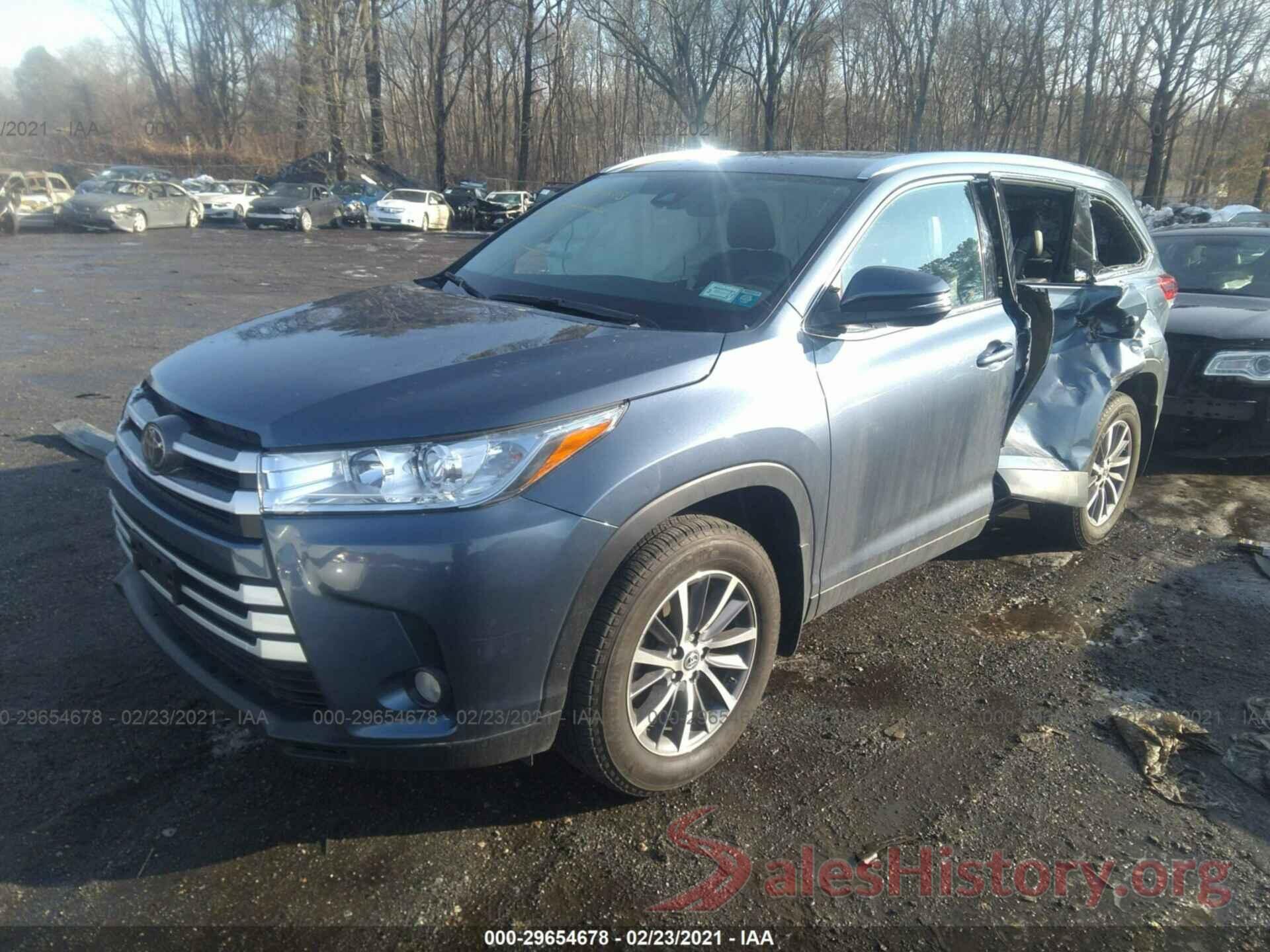 5TDJZRFH9KS958310 2019 TOYOTA HIGHLANDER