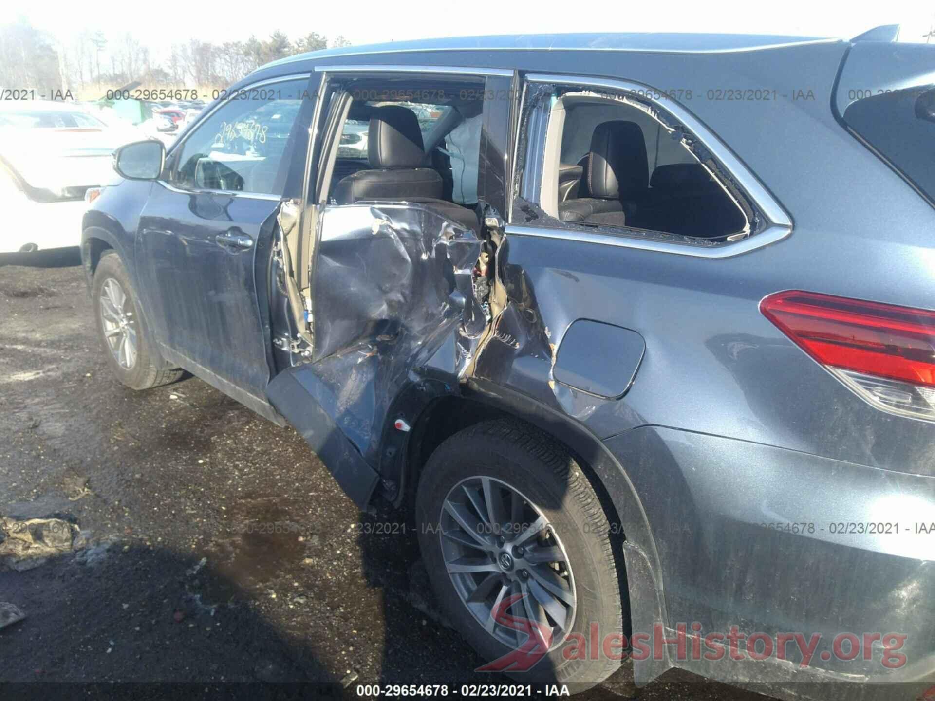 5TDJZRFH9KS958310 2019 TOYOTA HIGHLANDER