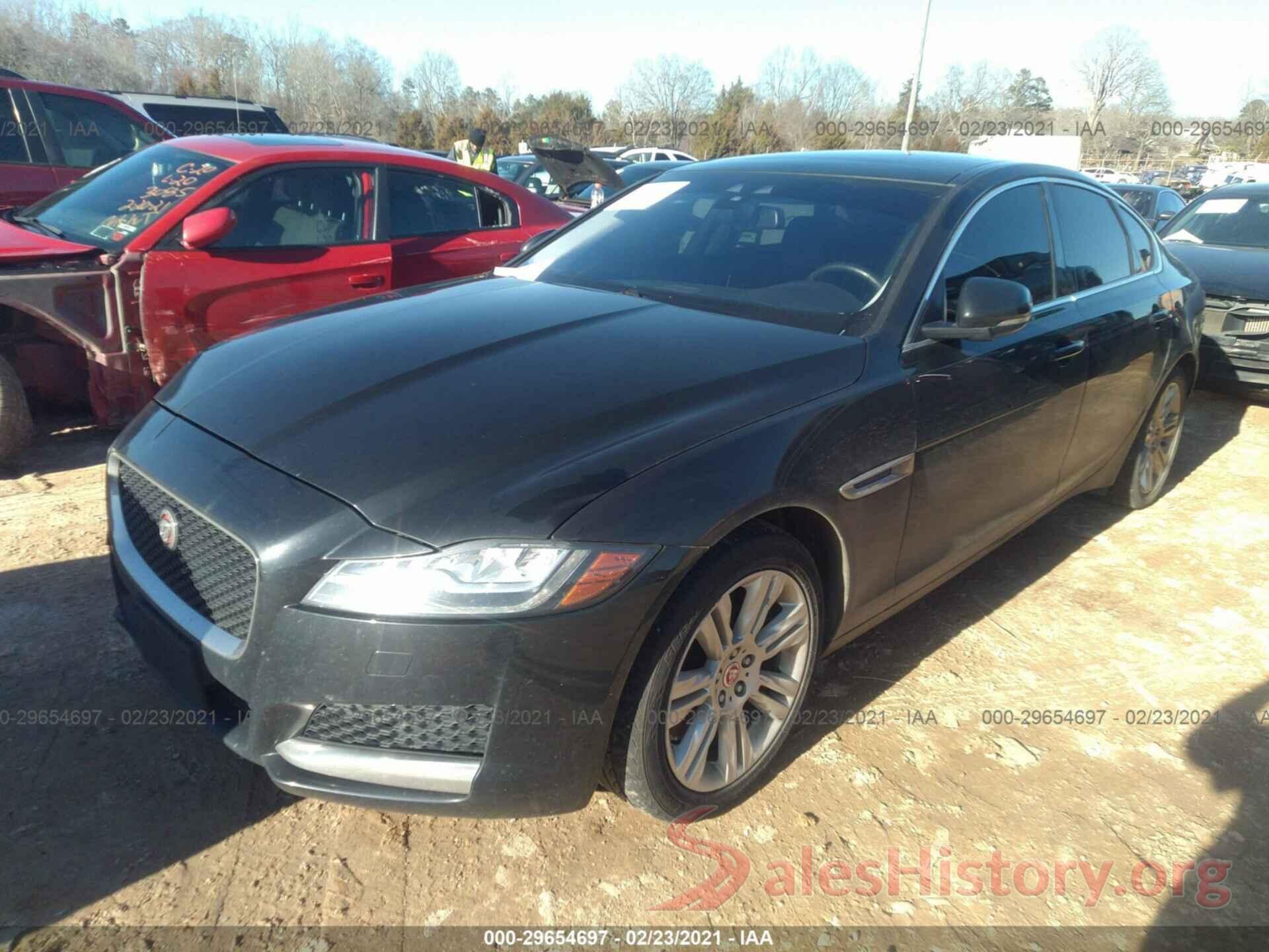 SAJBJ4BV9GCY16530 2016 JAGUAR XF