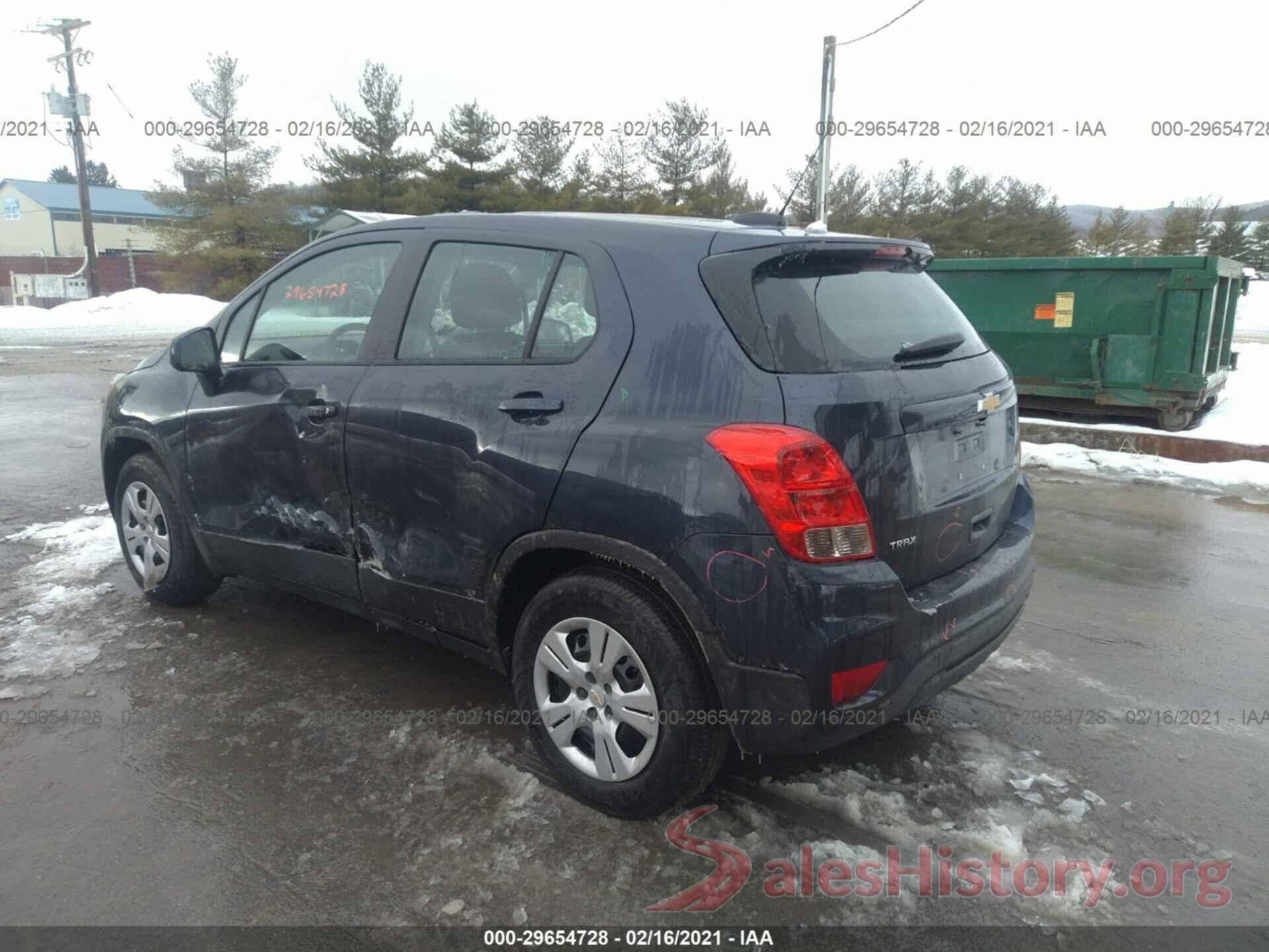 3GNCJKSB8JL154200 2018 CHEVROLET TRAX