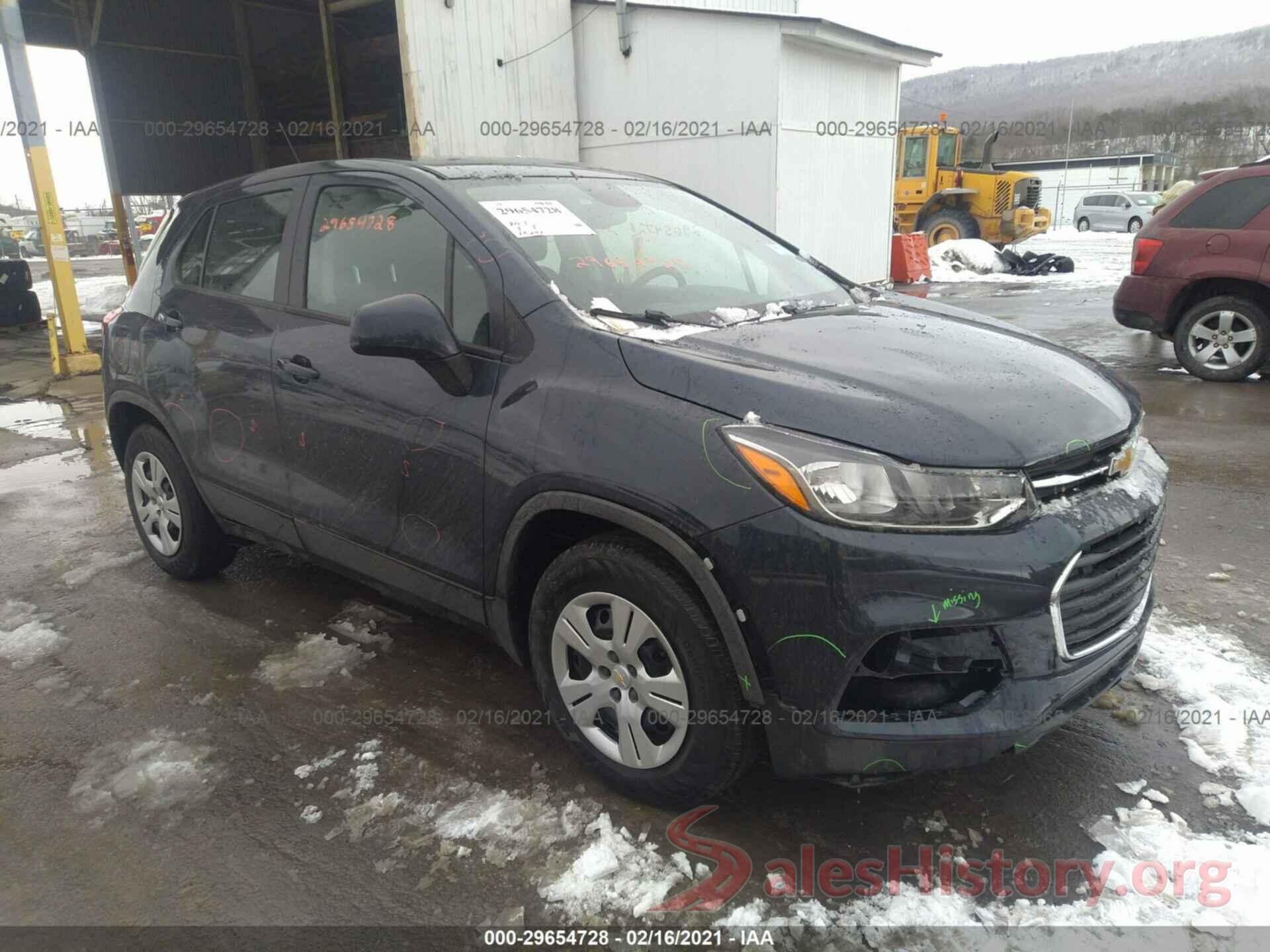 3GNCJKSB8JL154200 2018 CHEVROLET TRAX