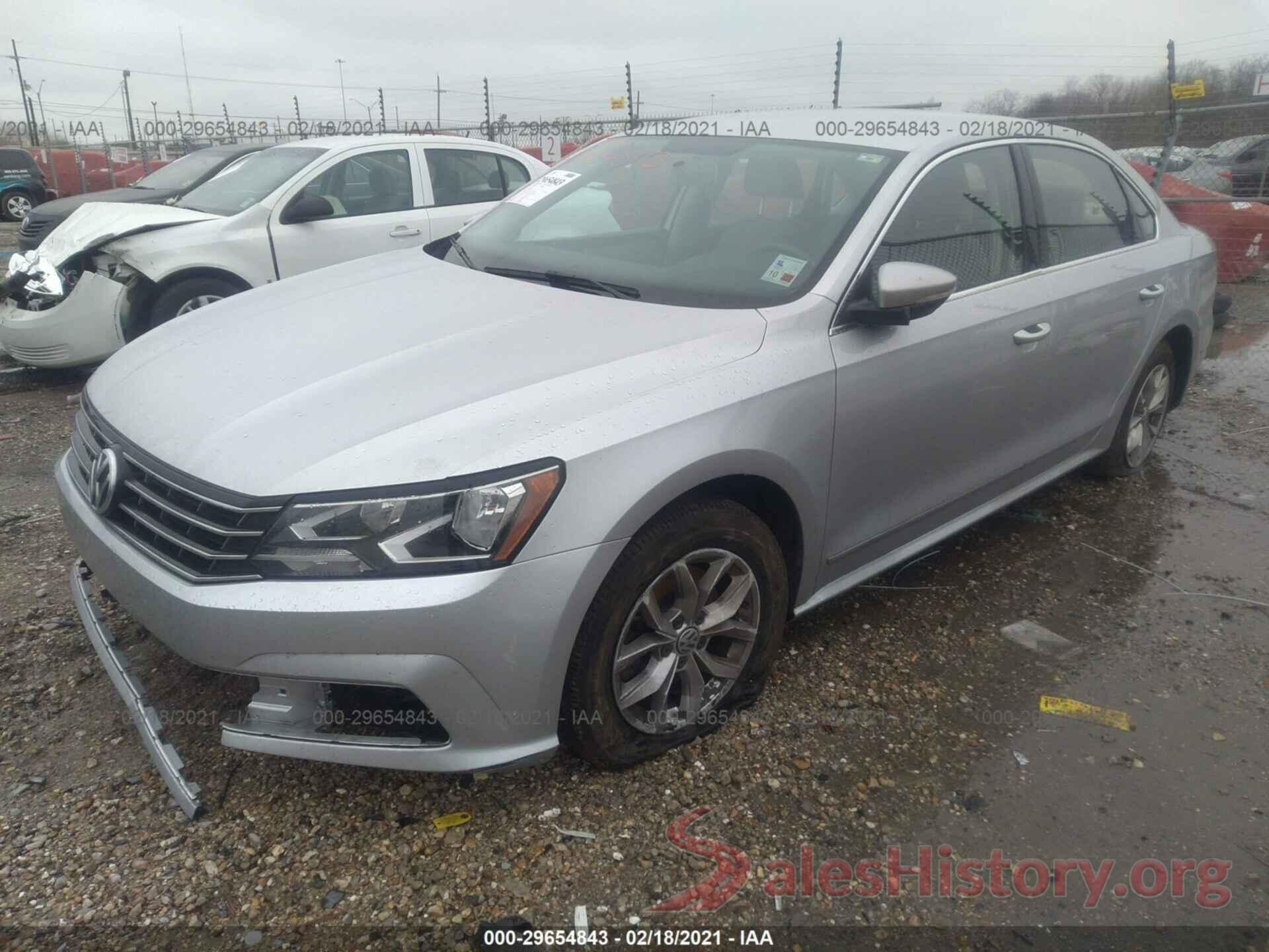 1VWAS7A3XGC041192 2016 VOLKSWAGEN PASSAT