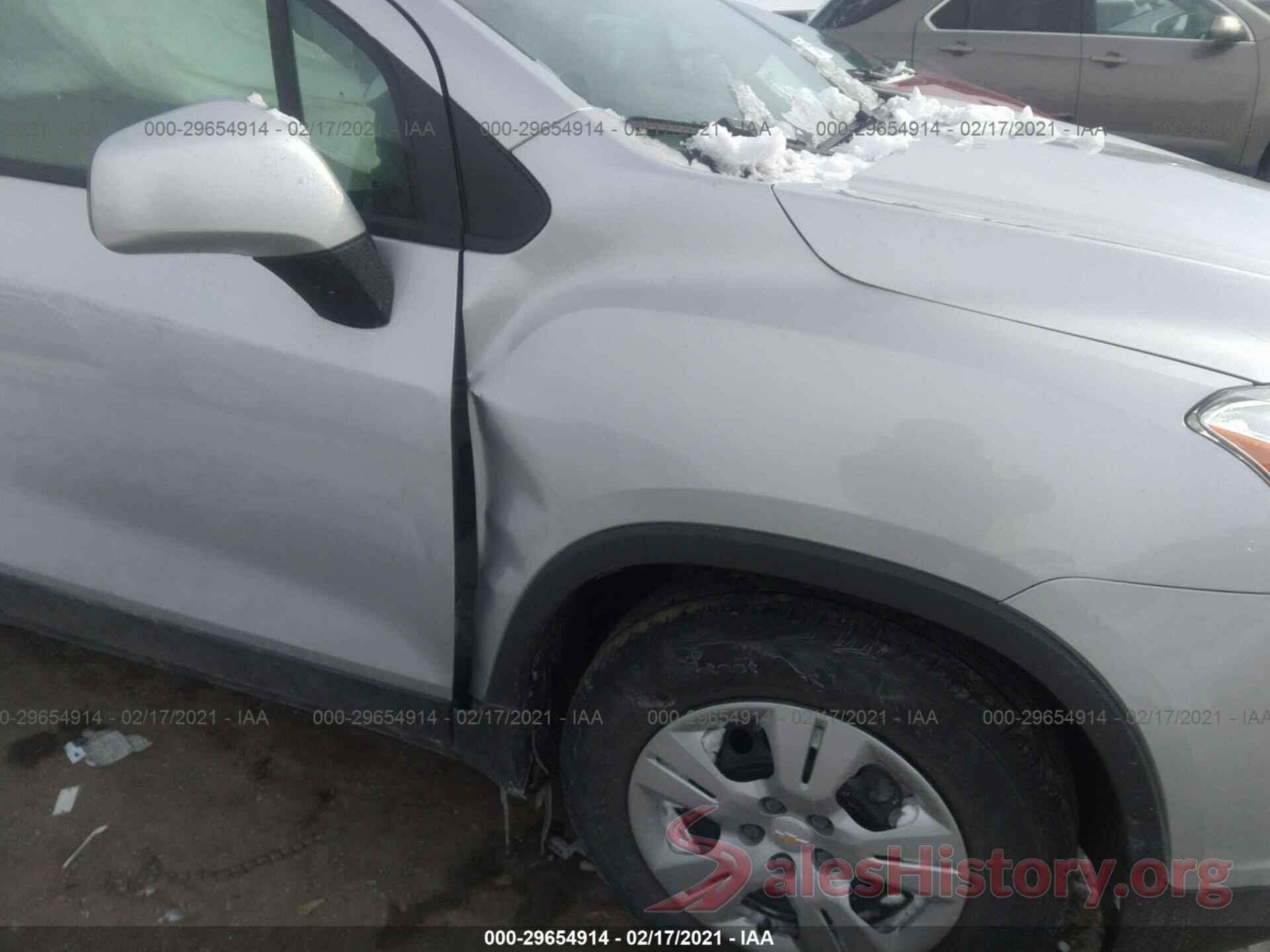 3GNCJKSB6GL257429 2016 CHEVROLET TRAX