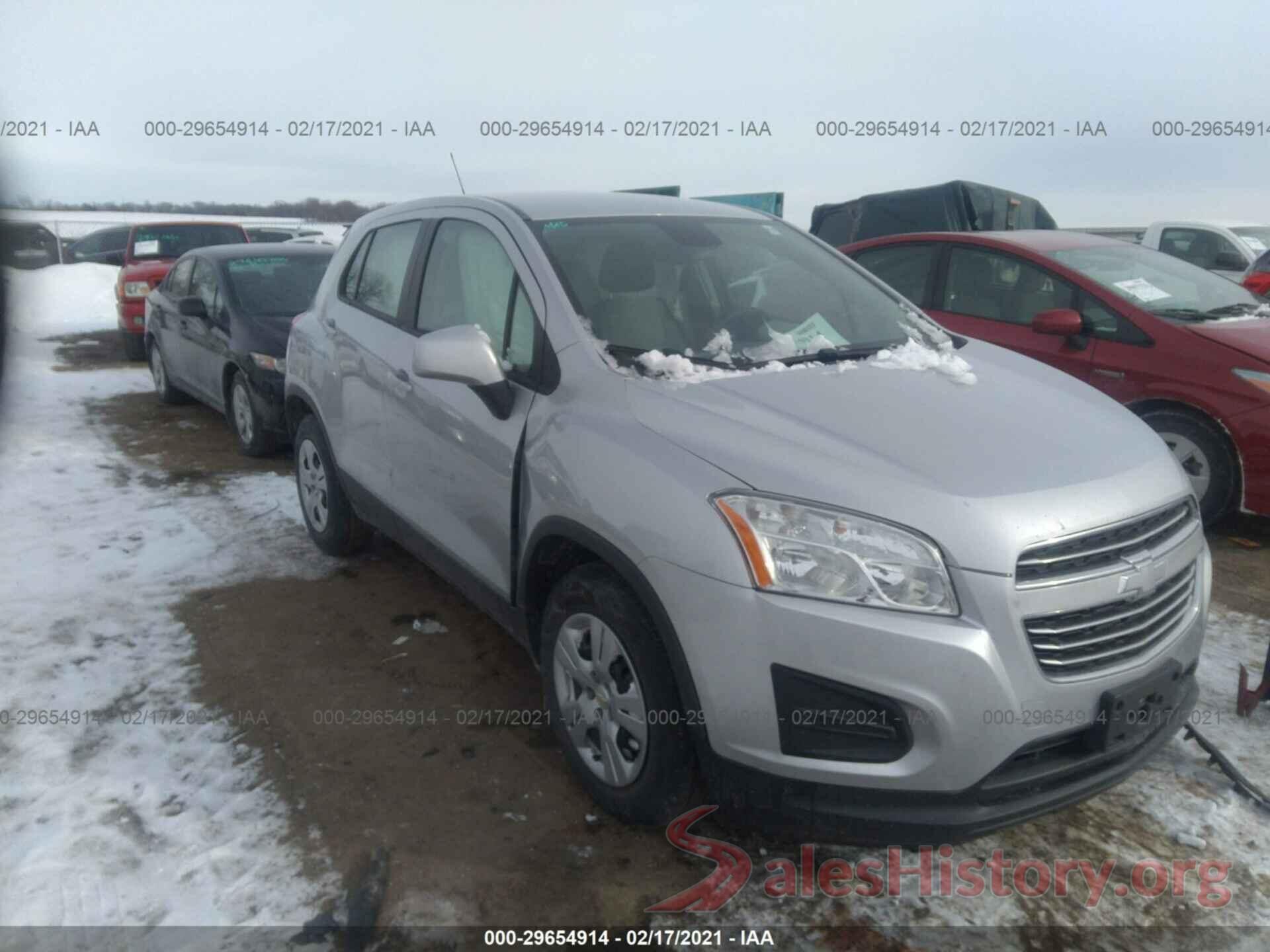 3GNCJKSB6GL257429 2016 CHEVROLET TRAX