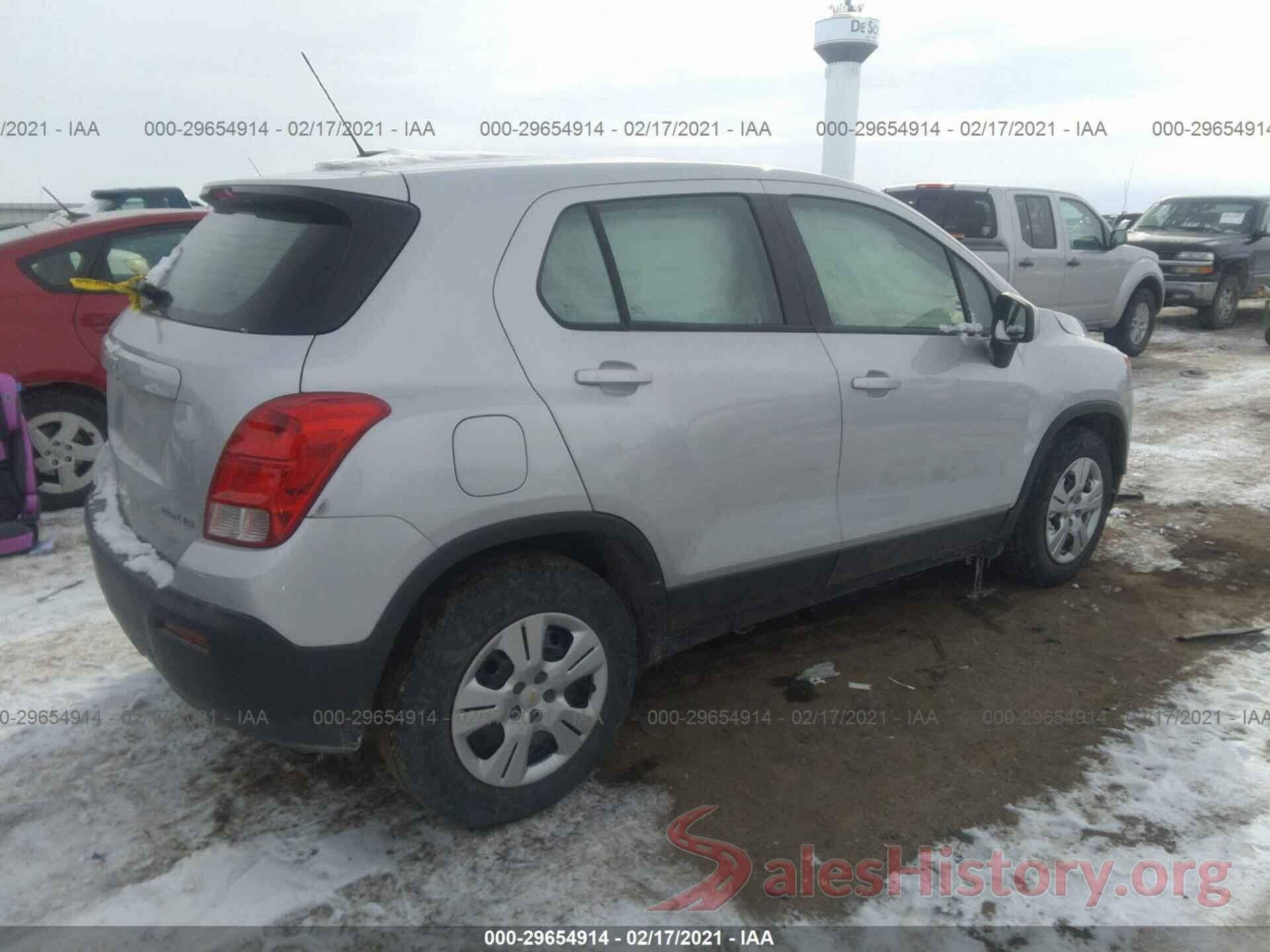 3GNCJKSB6GL257429 2016 CHEVROLET TRAX