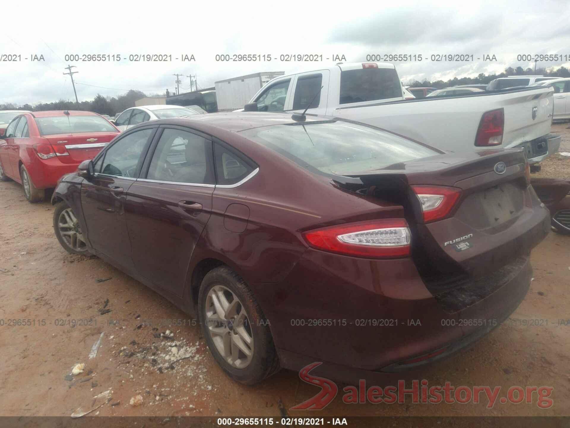 3FA6P0HD3GR364054 2016 FORD FUSION