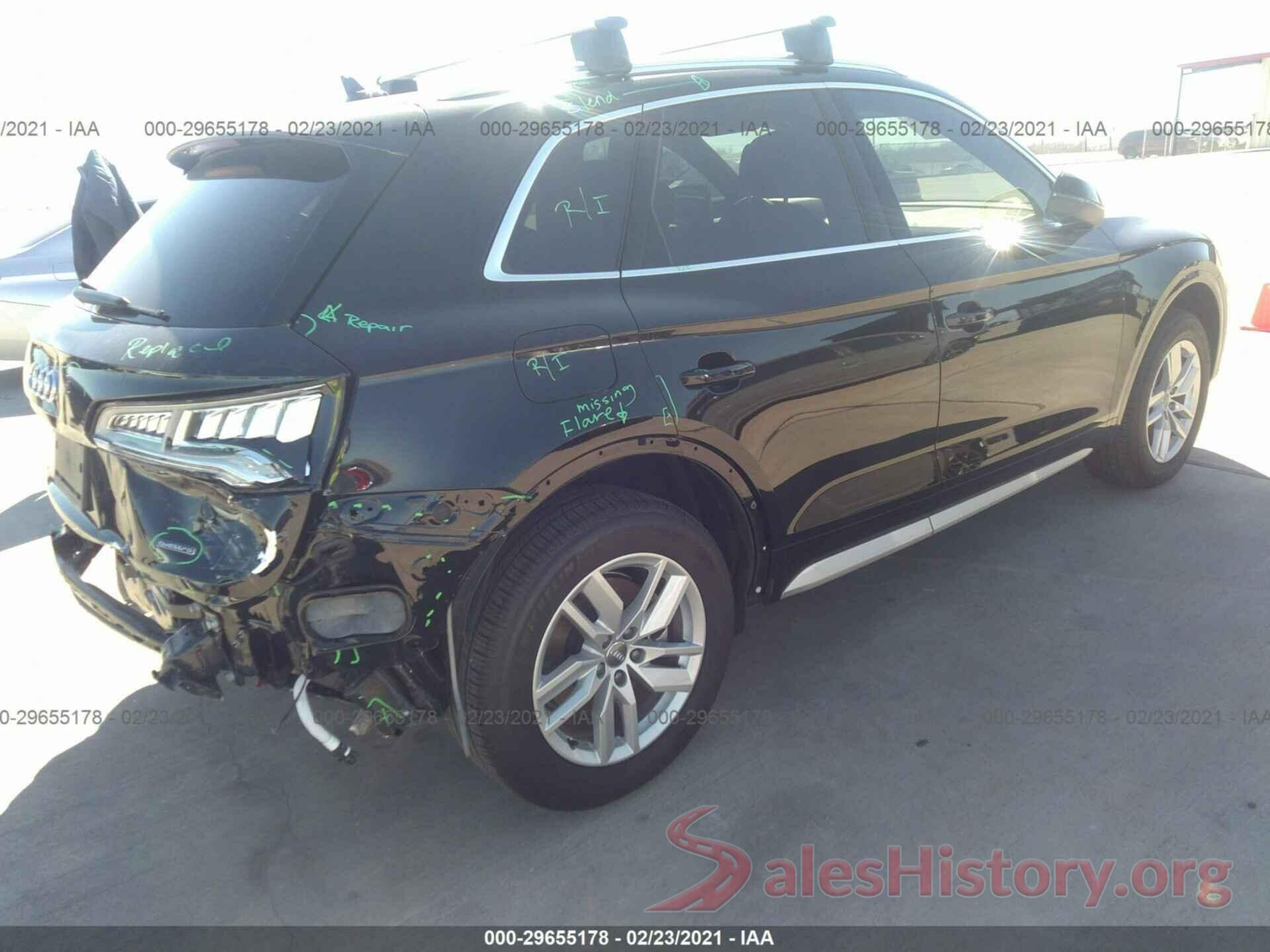 WA1ANAFY9L2056370 2020 AUDI Q5