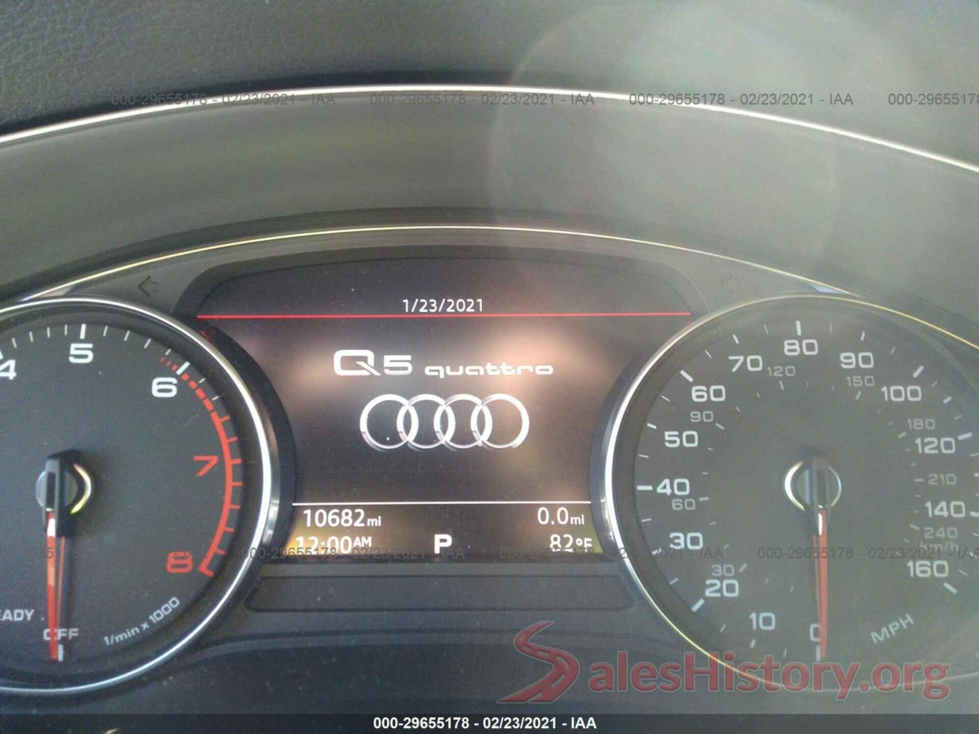 WA1ANAFY9L2056370 2020 AUDI Q5