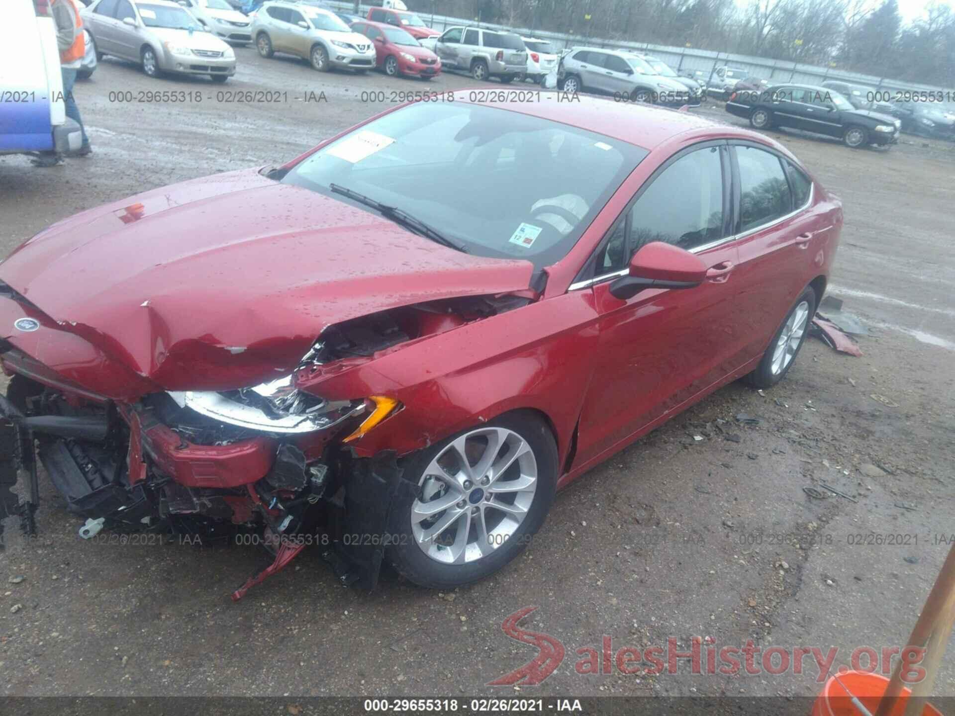 3FA6P0HD6LR253802 2020 FORD FUSION