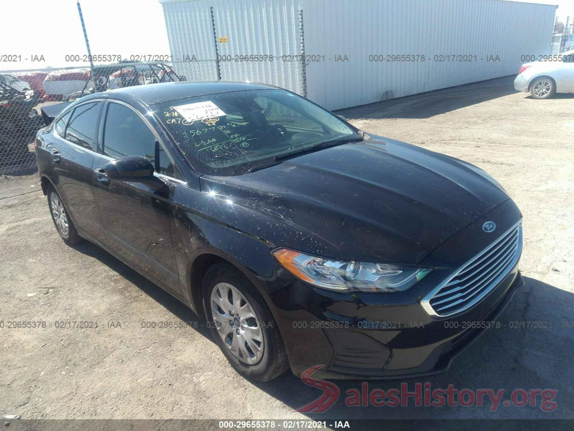 3FA6P0G71KR232821 2019 FORD FUSION