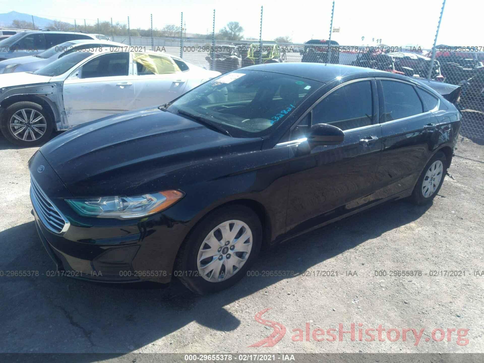 3FA6P0G71KR232821 2019 FORD FUSION