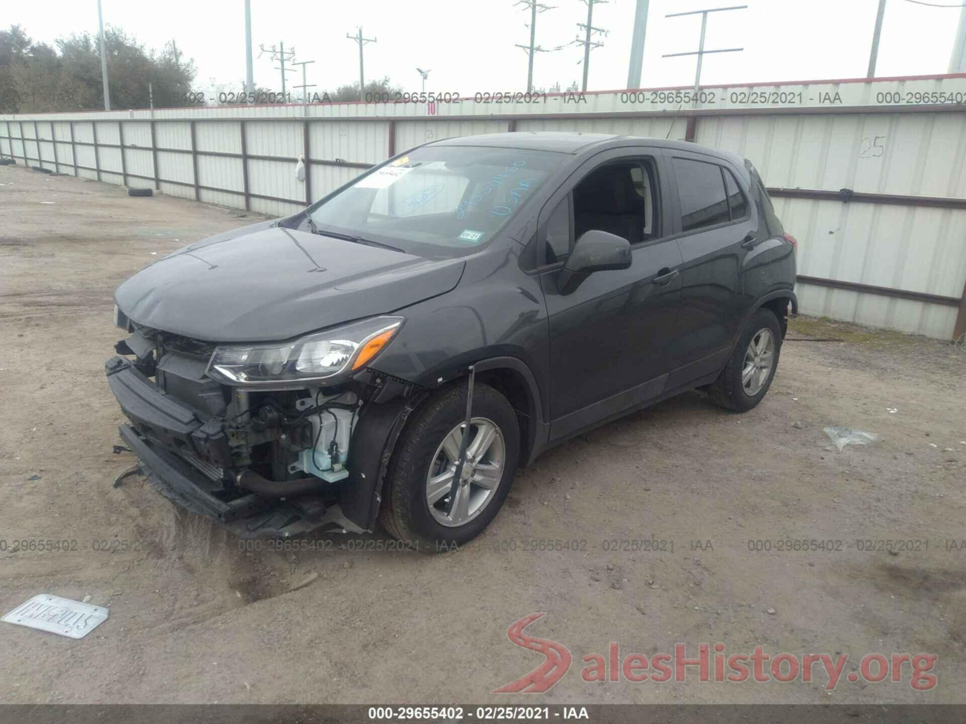 3GNCJKSB8KL346671 2019 CHEVROLET TRAX