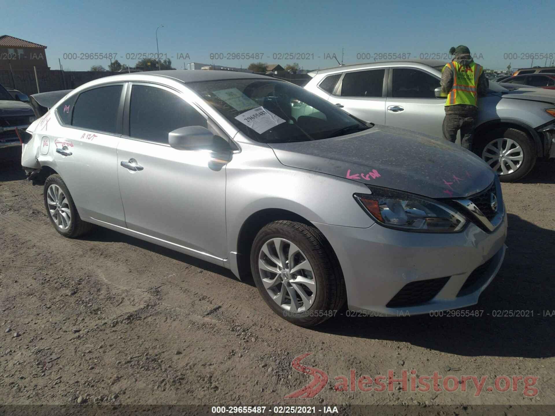 3N1AB7AP8KY439218 2019 NISSAN SENTRA