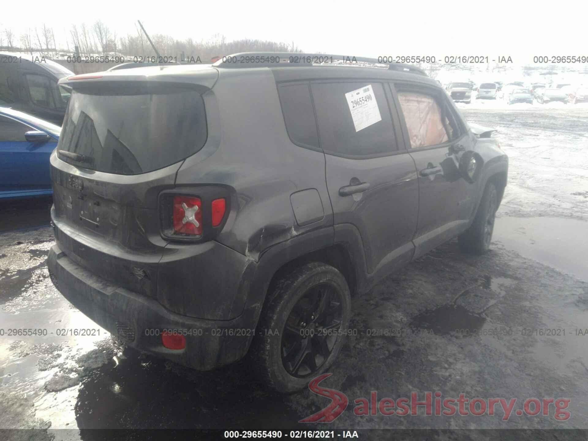 ZACCJBBT4GPD23694 2016 JEEP RENEGADE