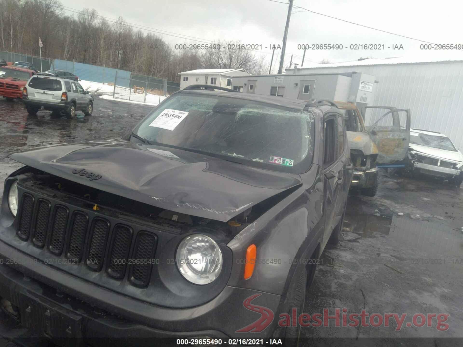 ZACCJBBT4GPD23694 2016 JEEP RENEGADE